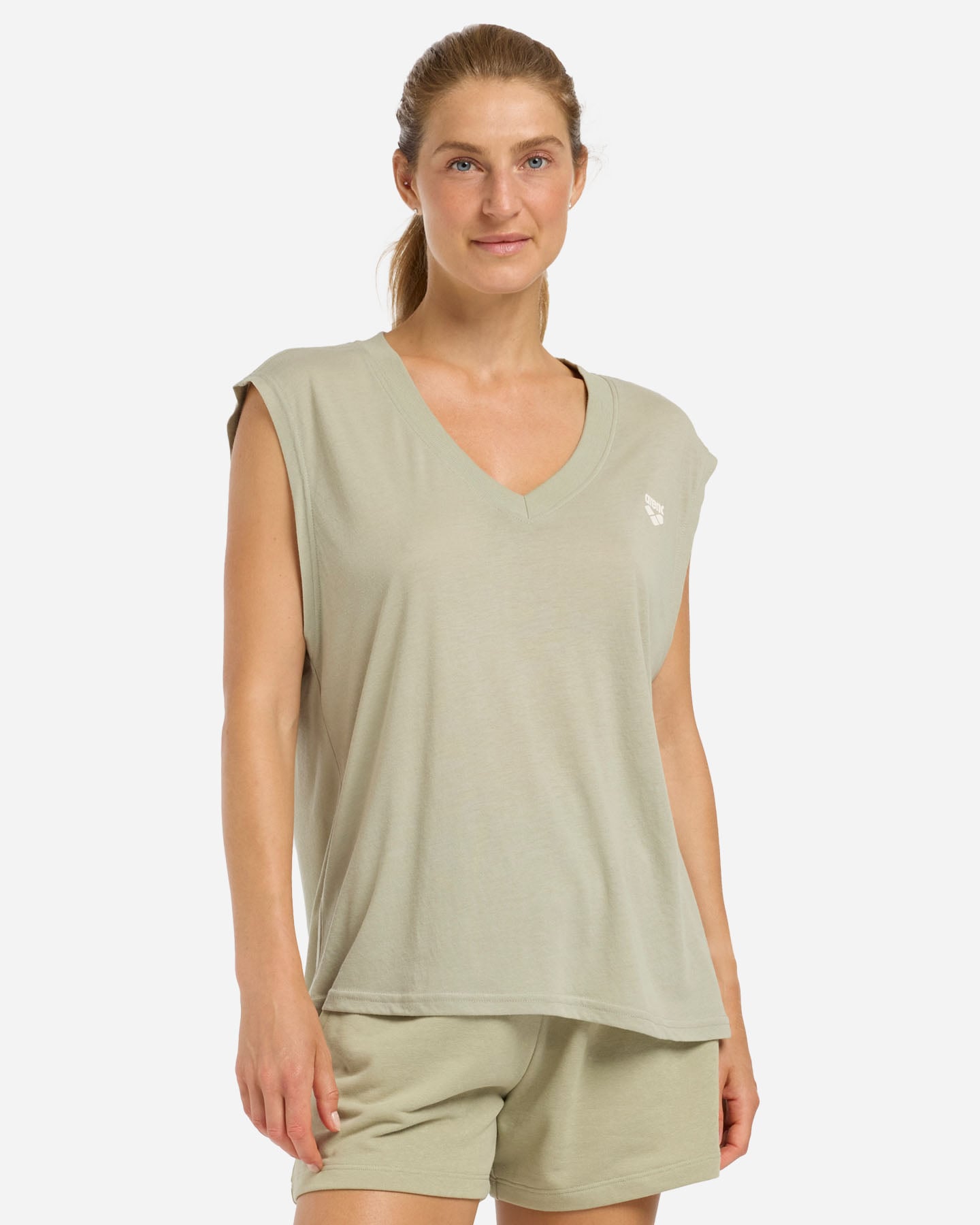 T-shirt ARENA ATHLETIC ESSENTIAL W - Verde - 1 | Cisalfa Sport