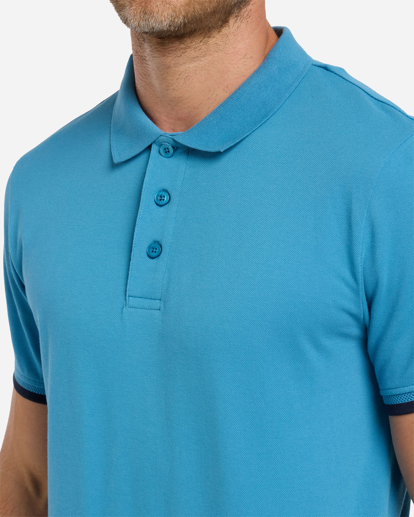 Polo DACK'S ESSENTIAL M - Azzurro - 5 | Cisalfa Sport
