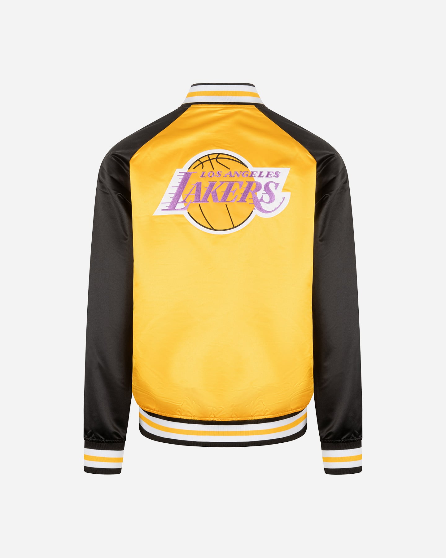 Giacca nba MITCHELL&NESS DOUBLE LW SATIN LOGO LAKERS M - Nero - 1 | Cisalfa Sport