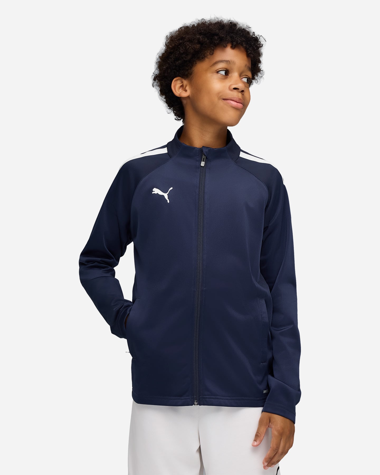 Giacca PUMA TEAMLIGA JR - Blu Navy - 2 | Cisalfa Sport