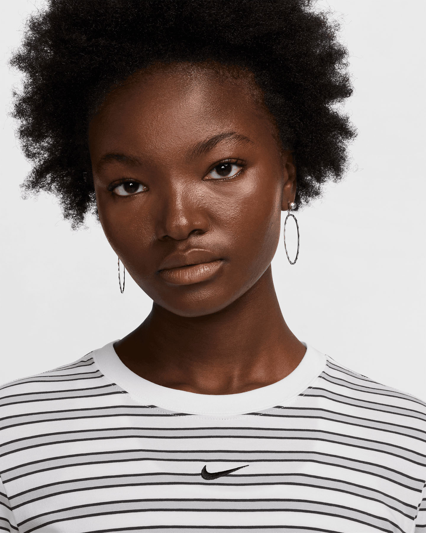 T-shirt NIKE STRIPED CHILL W - Color mix - 2 | Cisalfa Sport