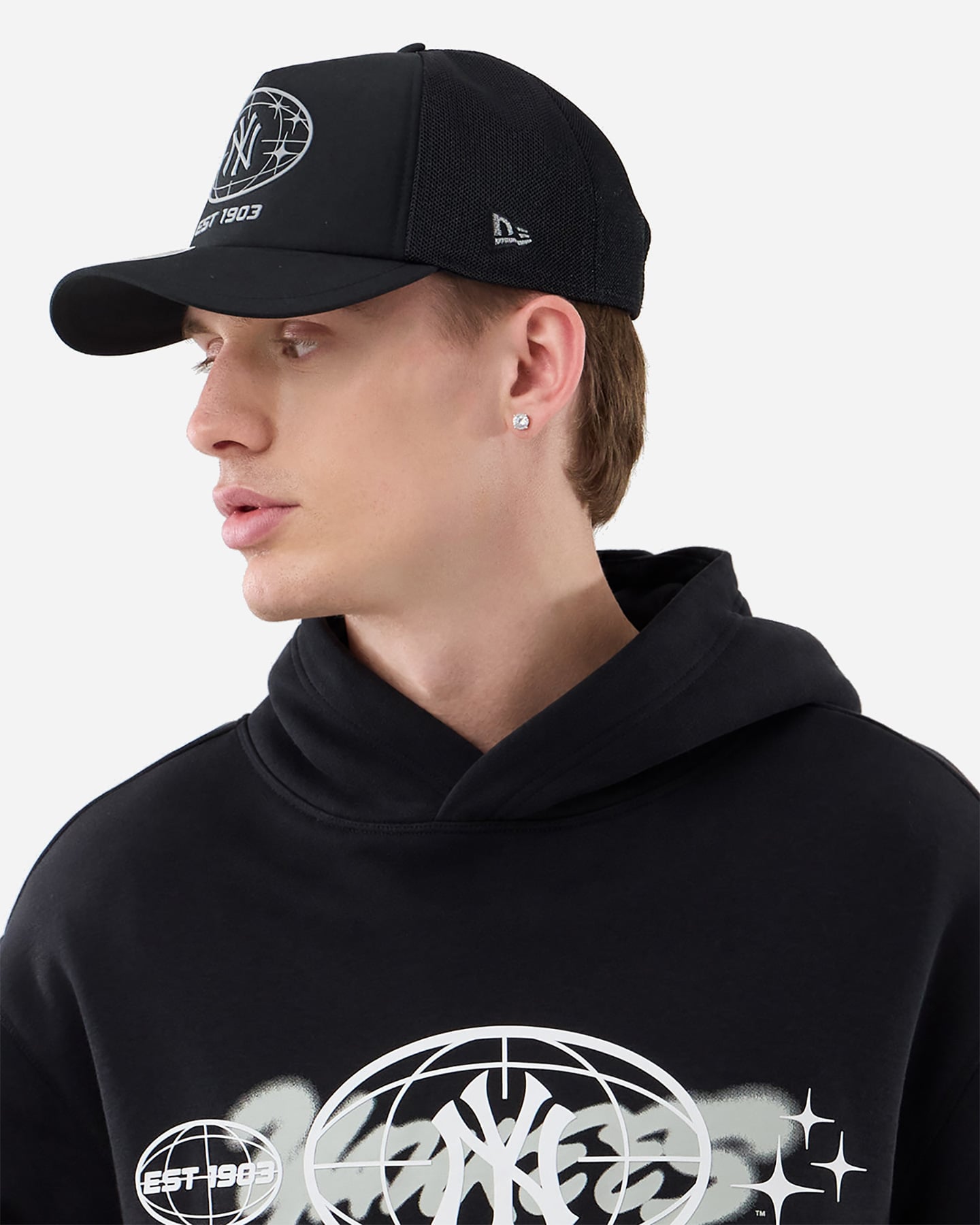 Felpa NEW ERA CLASSIC M - Nero - 2 | Cisalfa Sport