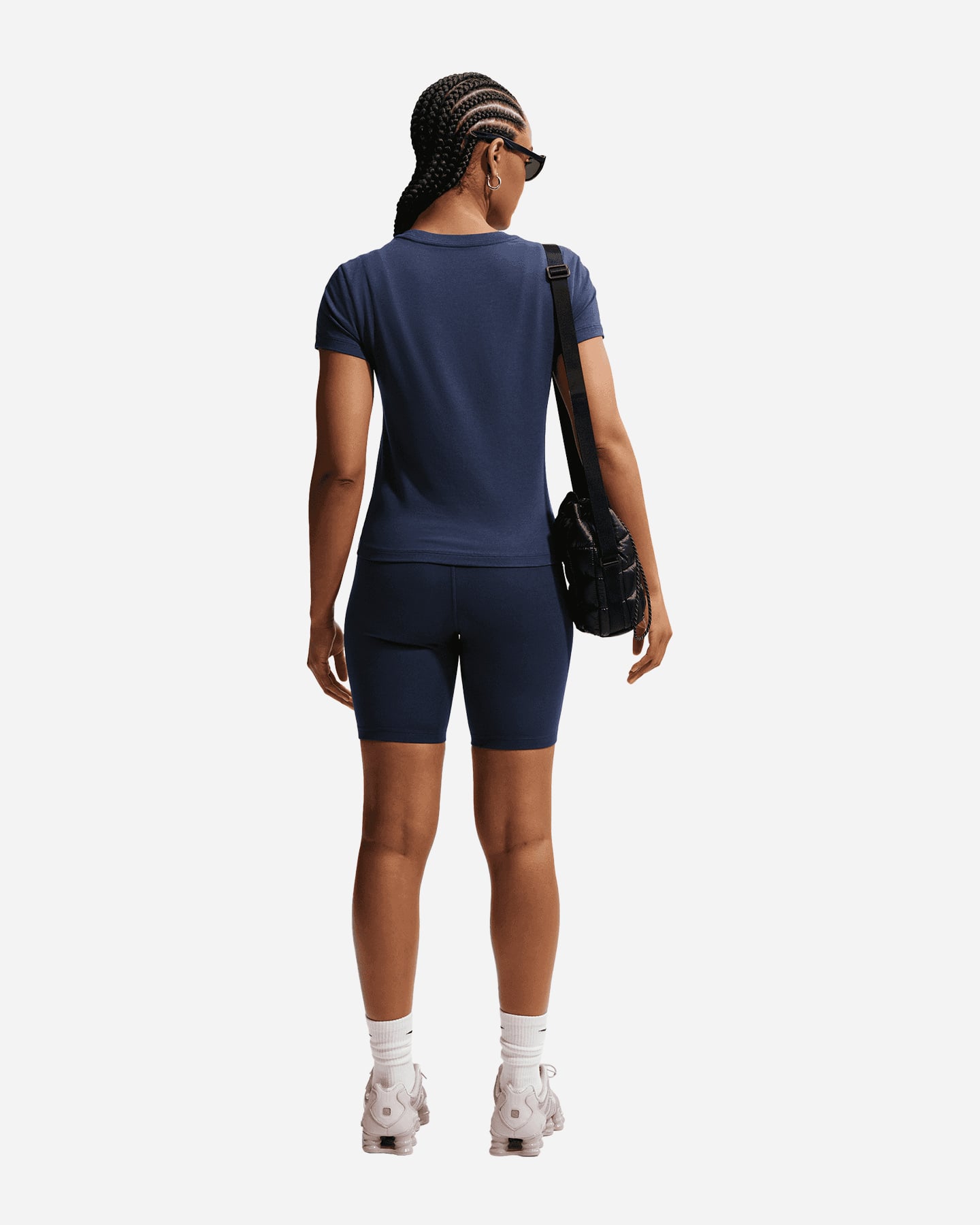 Pantaloncini NIKE SMALL LOGO 8IN W - Blu - 2 | Cisalfa Sport