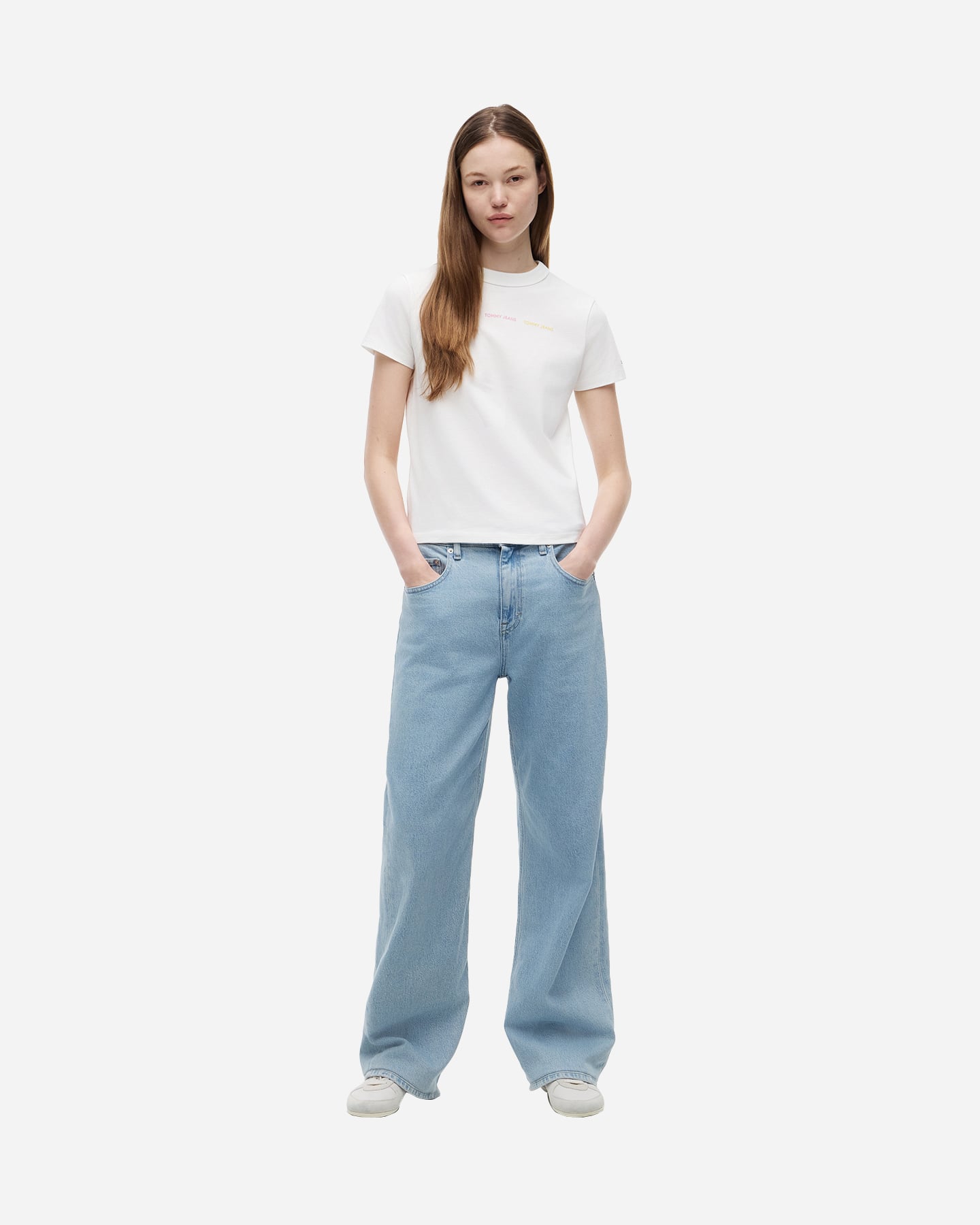 T-shirt TOMMY HILFIGER REPEAT W - Bianco - 2 | Cisalfa Sport