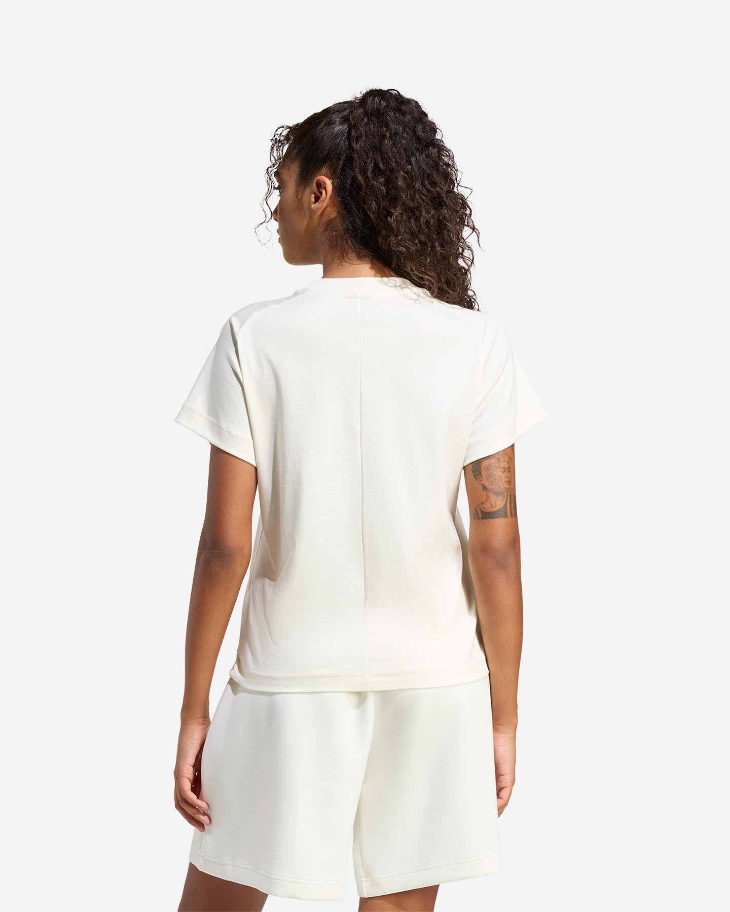 T-shirt ADIDAS SOFT LUX W - Bianco - 2 | Cisalfa Sport