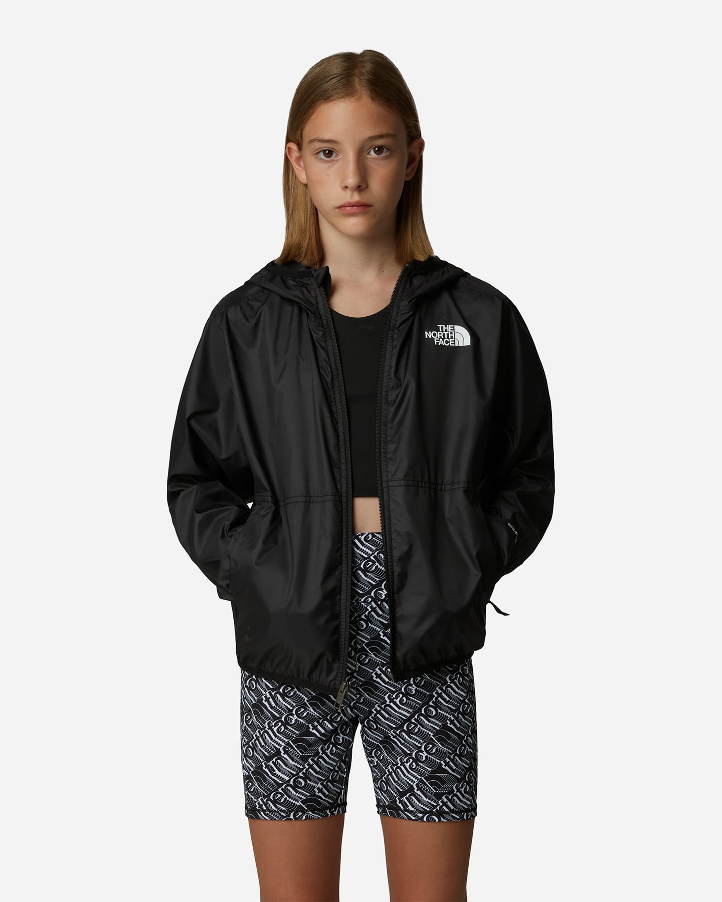 Giubbotto THE NORTH FACE CYCLONE WIND JR - Nero - 3 | Cisalfa Sport