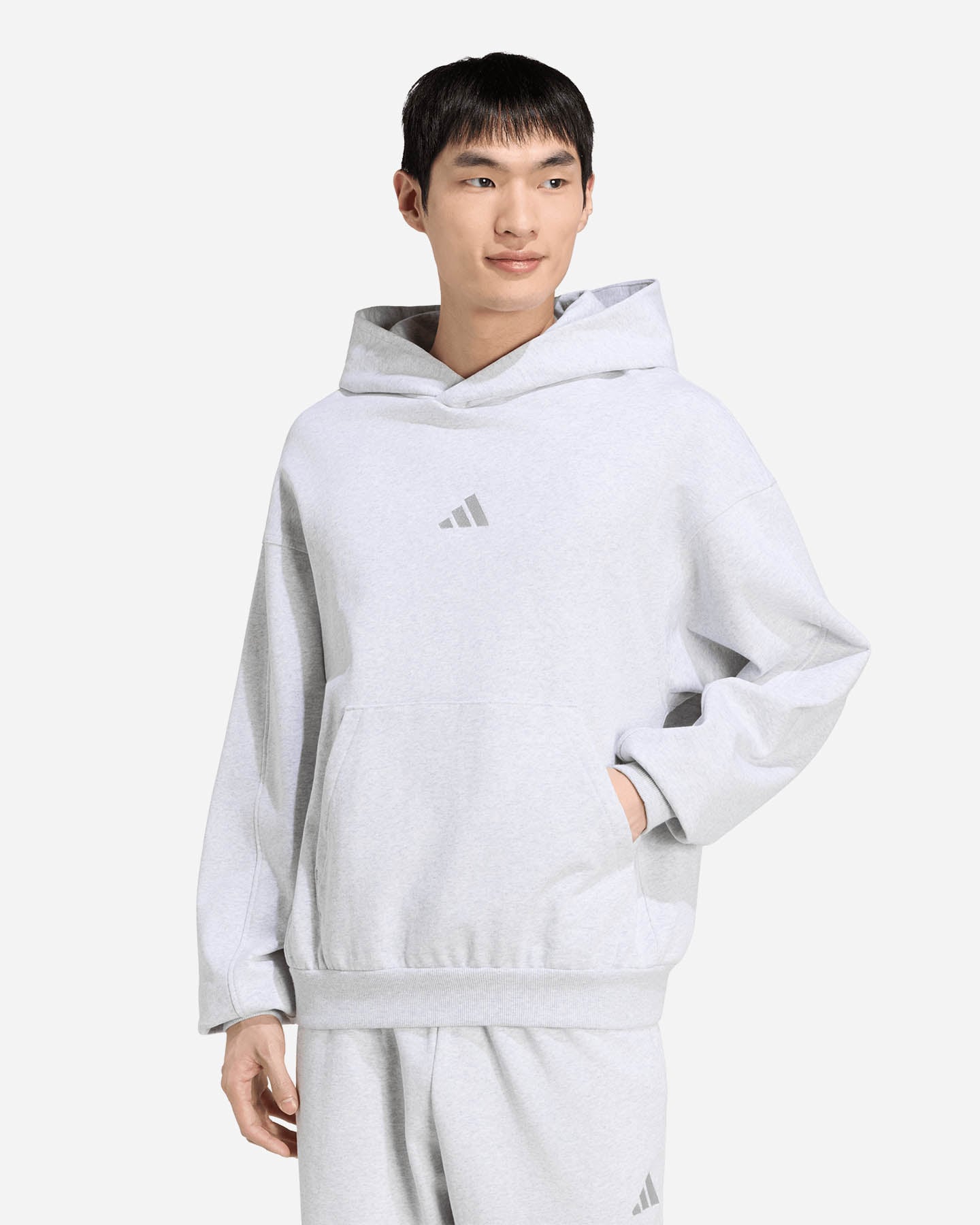 Felpa ADIDAS KIT SMALL LOGO M - Grigio - 1 | Cisalfa Sport