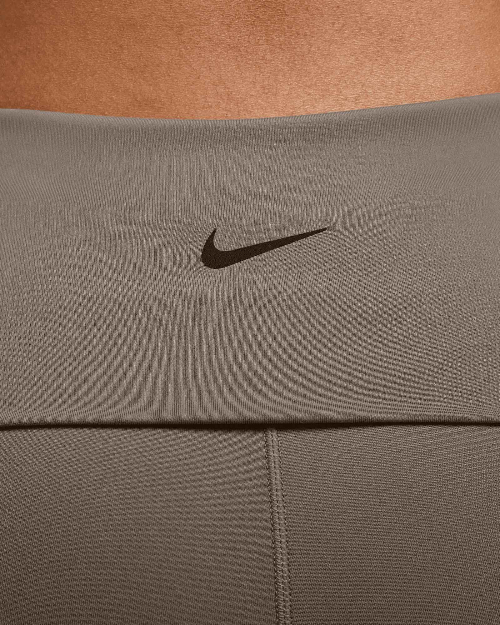 Pantalone training NIKE DRI FIT ONE FLARE W - Marrone - 2 | Cisalfa Sport