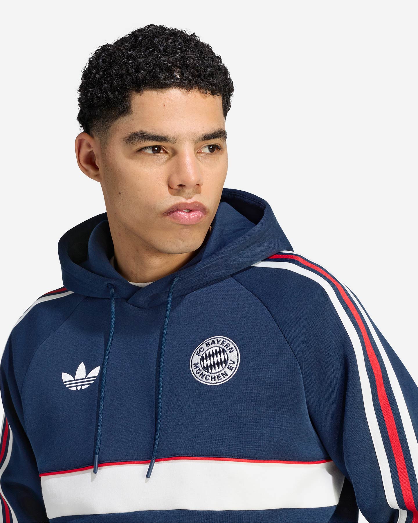Felpa ADIDAS FC BAYERN MONACO OG M - Blu Navy - 4 | Cisalfa Sport
