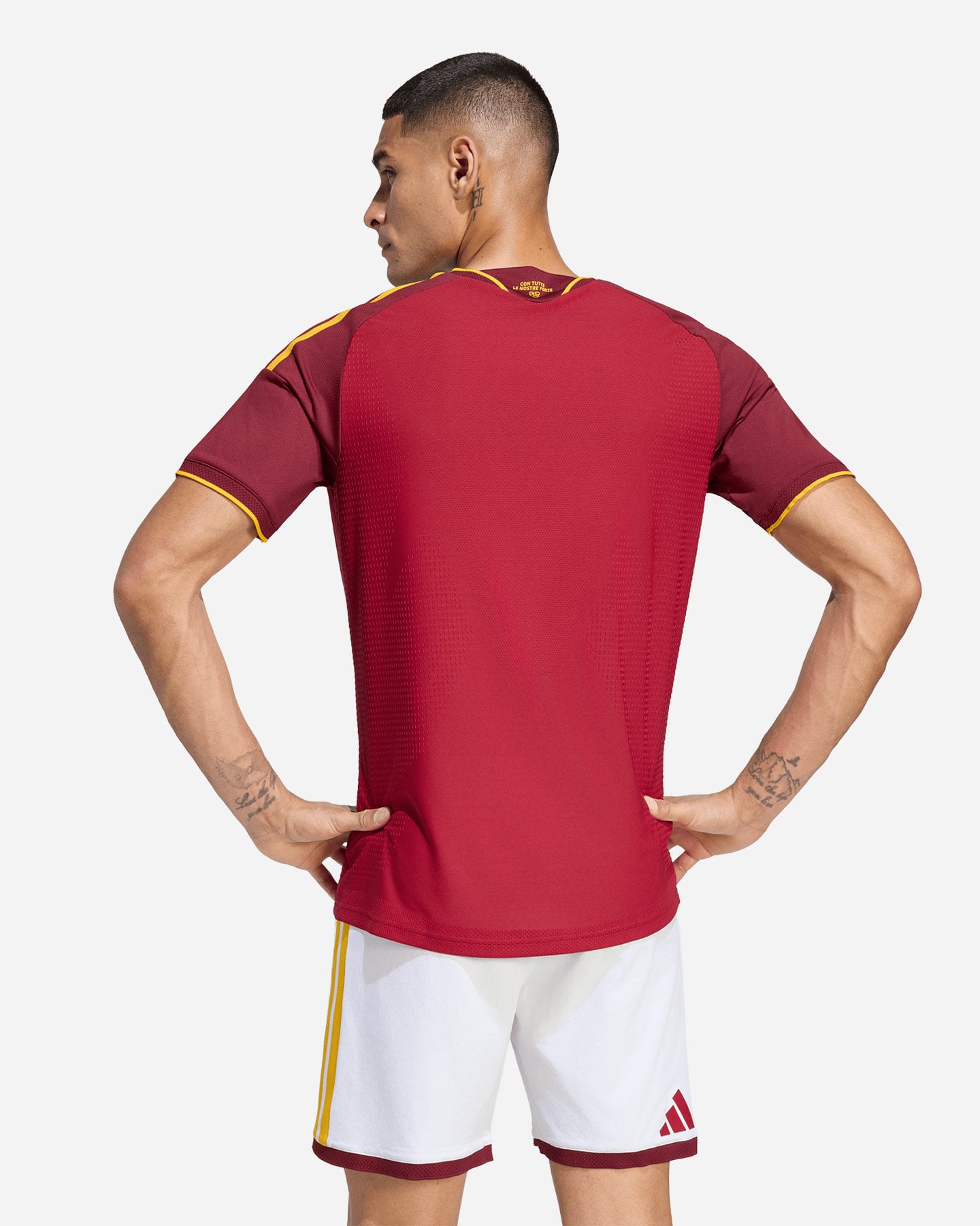 Maglia calcio ufficiale ADIDAS AS ROMA HOME AUTHENTIC 26-27 M - 3 | Cisalfa Sport