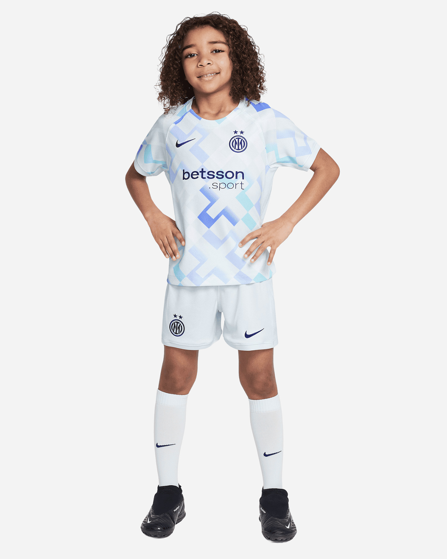 Abbigliamento calcio ufficiale NIKE INTER 25-26 STADIUM AWAY JR - Color mix - 2 | Cisalfa Sport