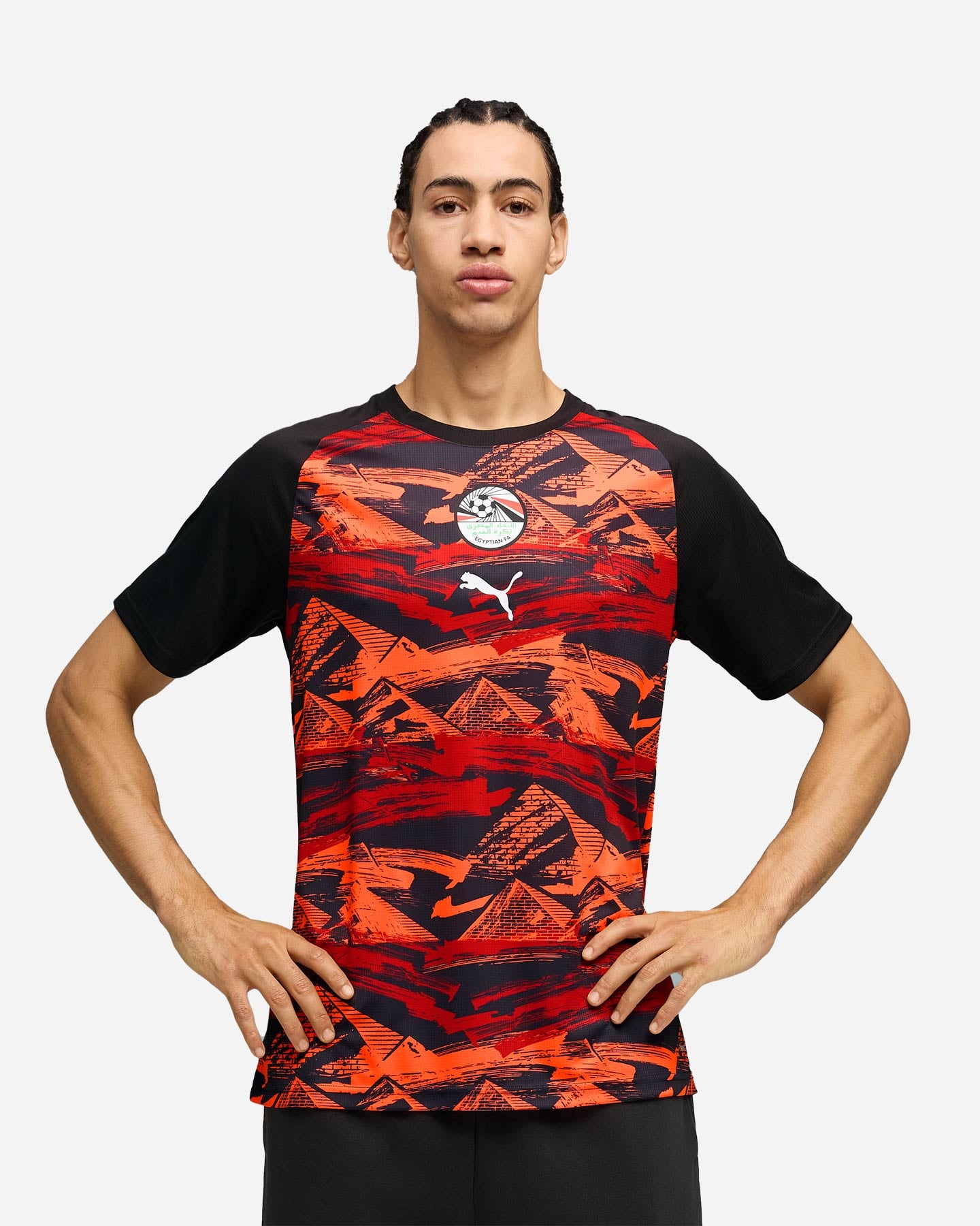 Abbigliamento calcio ufficiale PUMA PREMATCH EGITTO 26 M - Color mix - 2 | Cisalfa Sport