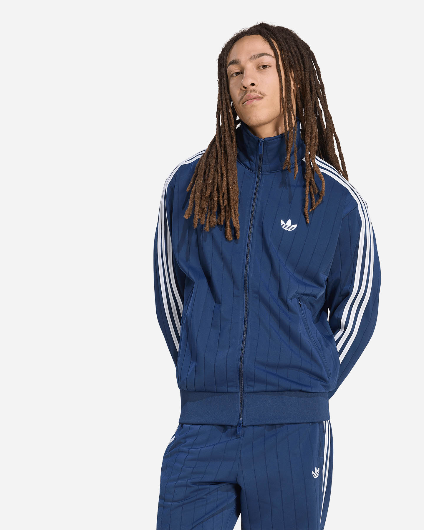 Felpa ADIDAS FIREBIRD DROP NEEDLE M - Blu - 1 | Cisalfa Sport