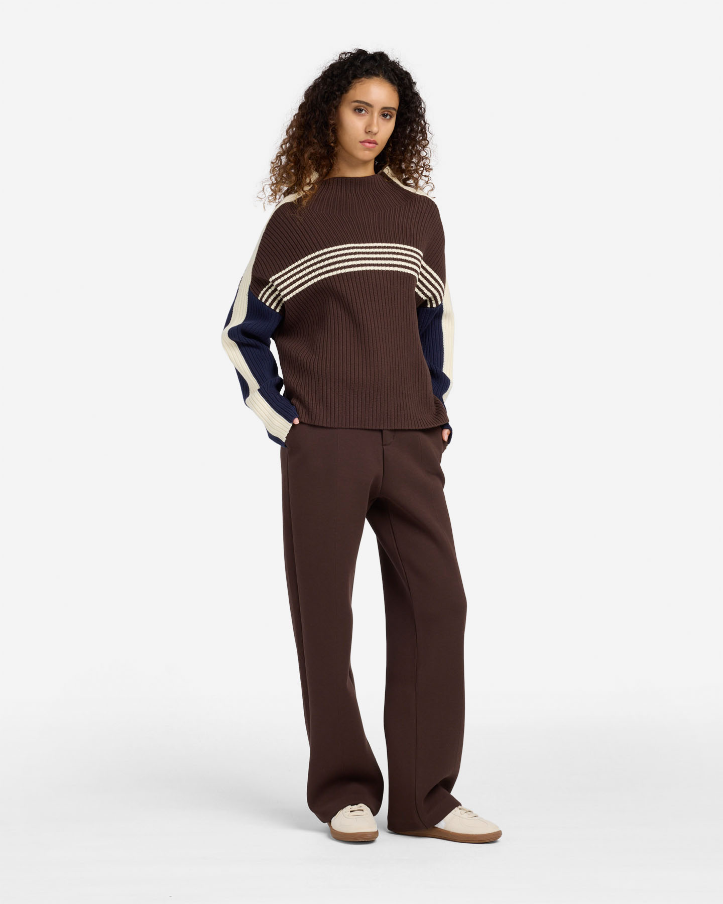 Maglione ELLESSE GIOCO W - Marrone - 4 | Cisalfa Sport