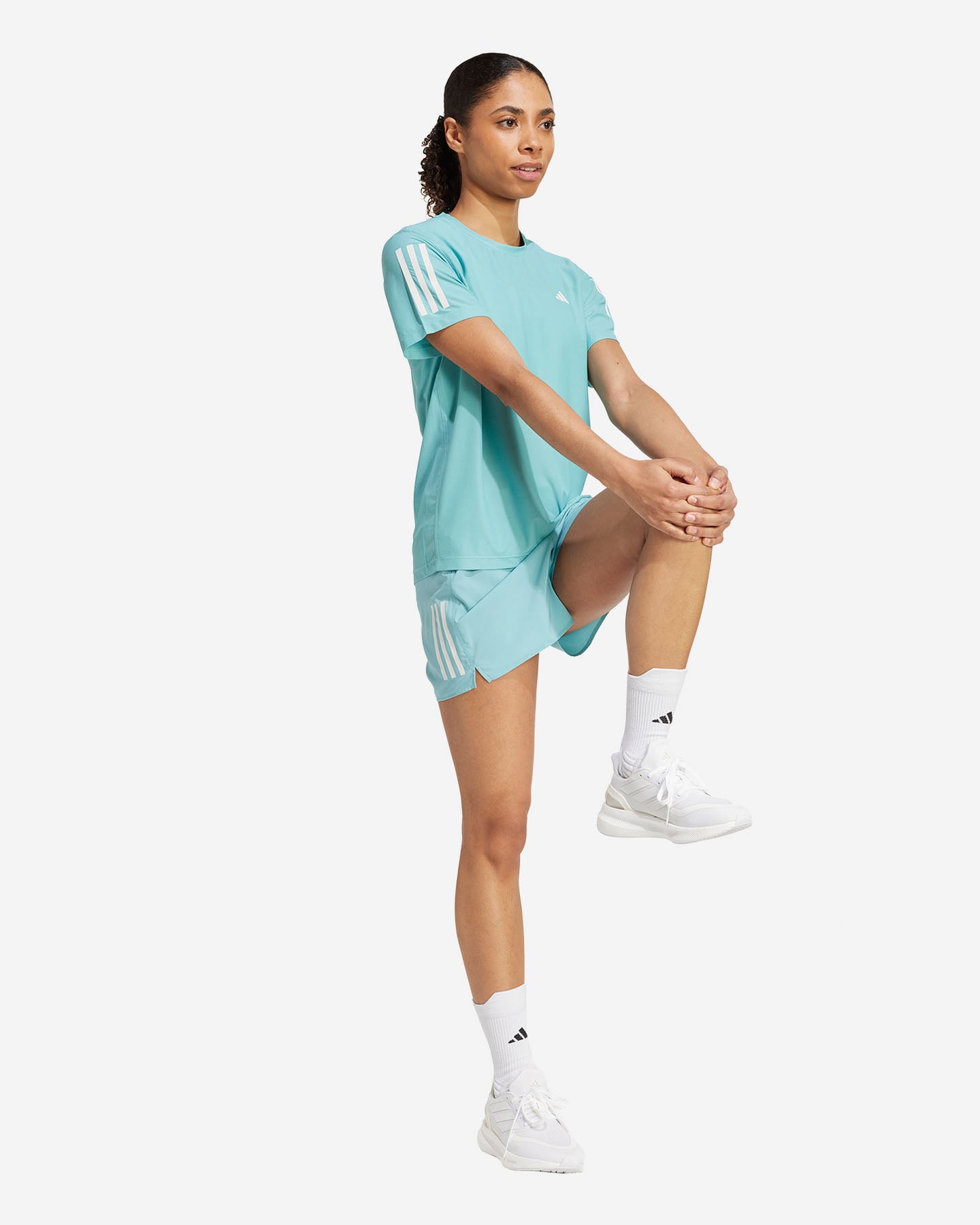 T-shirt running ADIDAS OTR B W - Verde - 3 | Cisalfa Sport