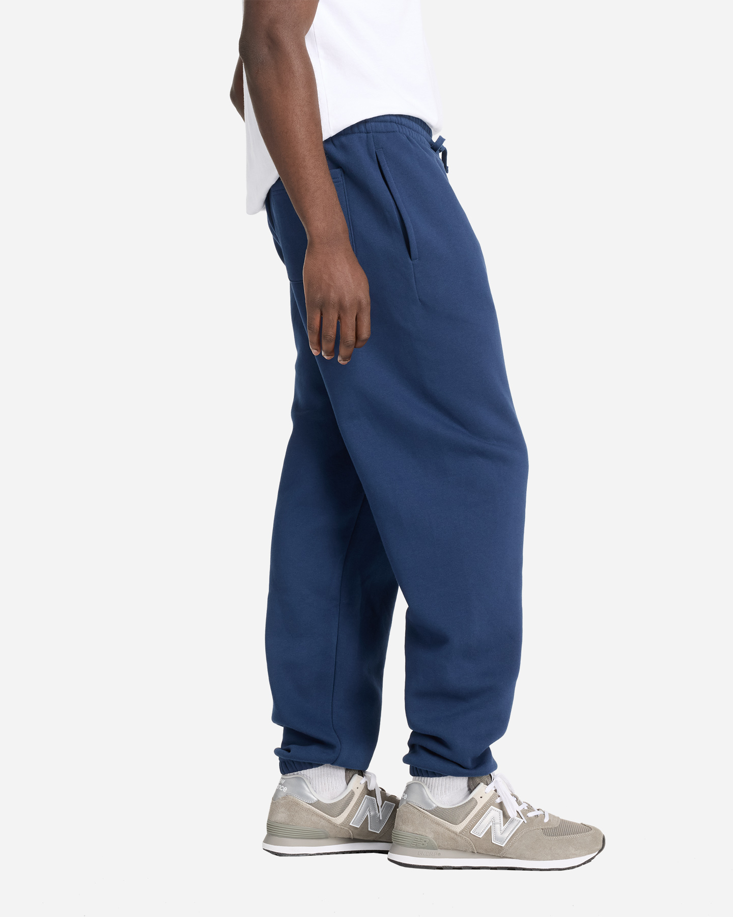 Pantalone NEW BALANCE SPORT ESSENTIAL M - Blu Navy - 1 | Cisalfa Sport