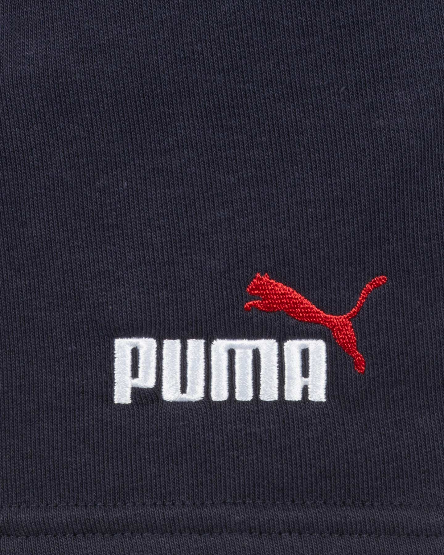Pantaloncini PUMA BASIC JR - Blu Navy - 2 | Cisalfa Sport