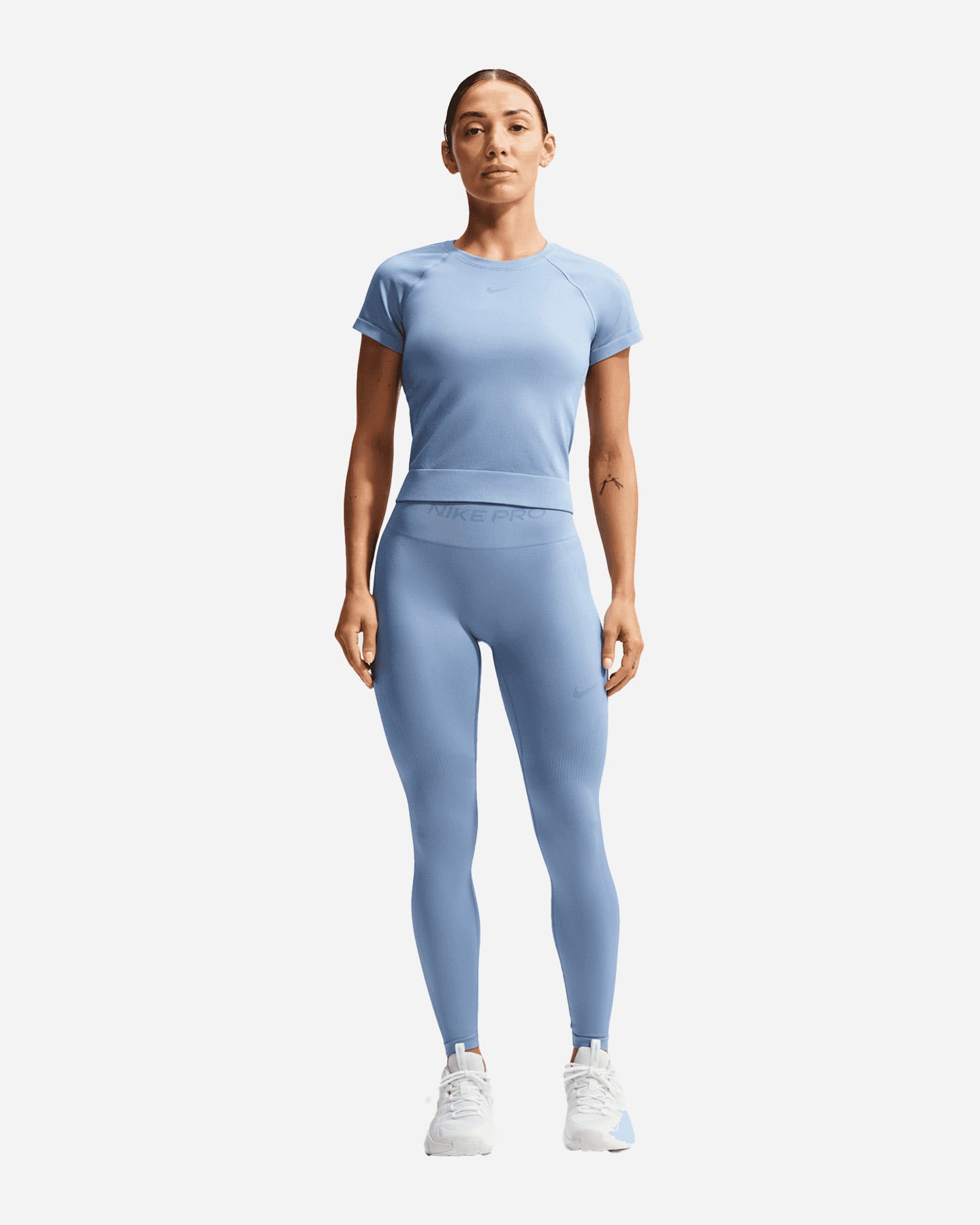 Leggings NIKE SEAMLESS PRO W - Azzurro - 1 | Cisalfa Sport