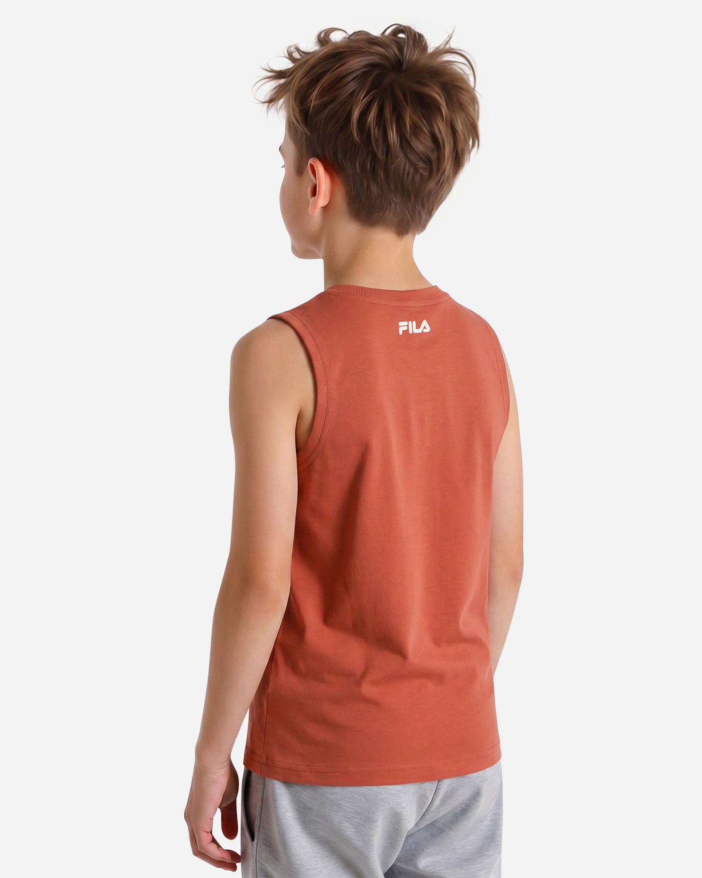 Canotta FILA CONTEMPORARY STREET STYLE JR - Rosso - 3 | Cisalfa Sport
