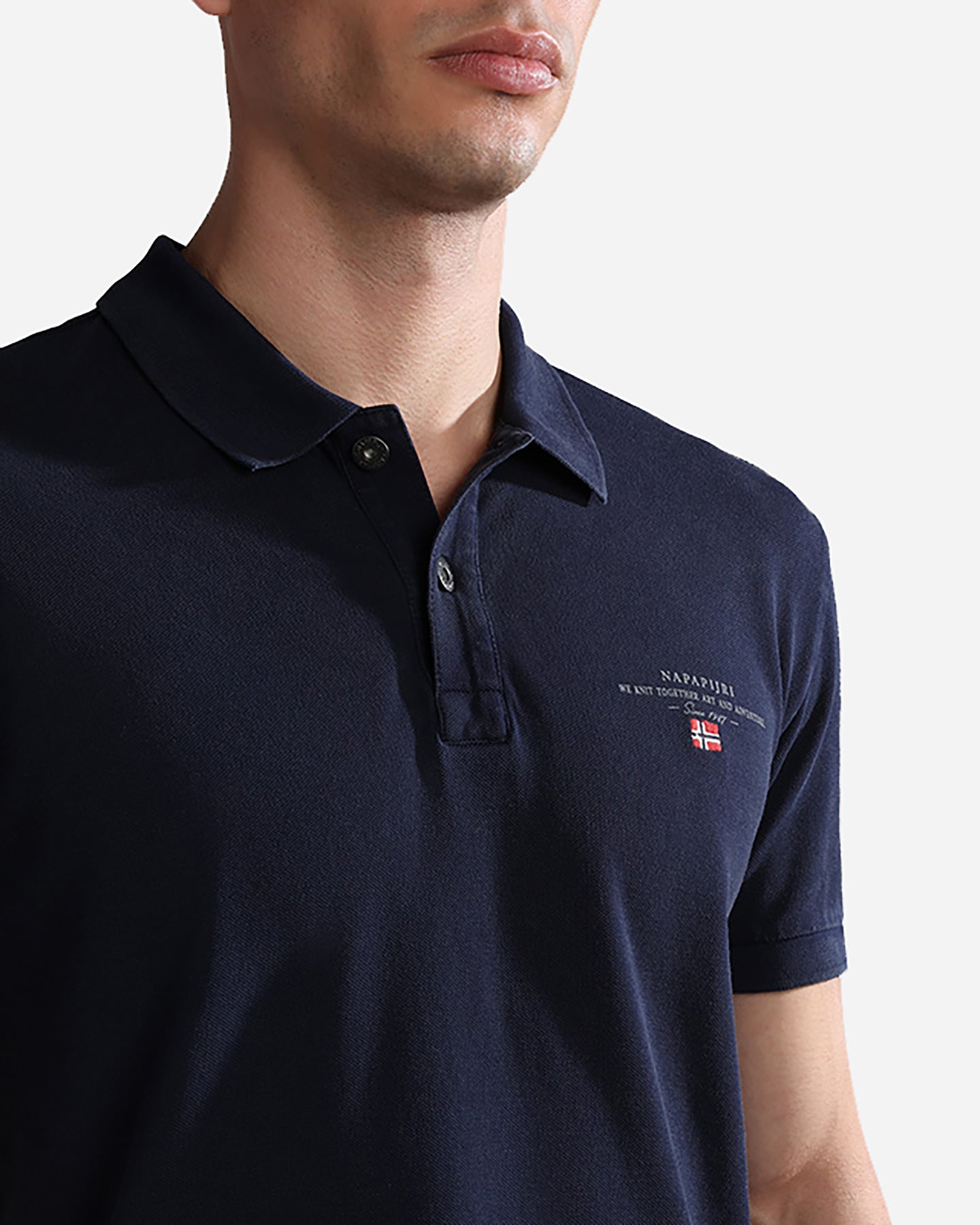 Polo NAPAPIJRI ELBAS 4 M - Blu - 3 | Cisalfa Sport
