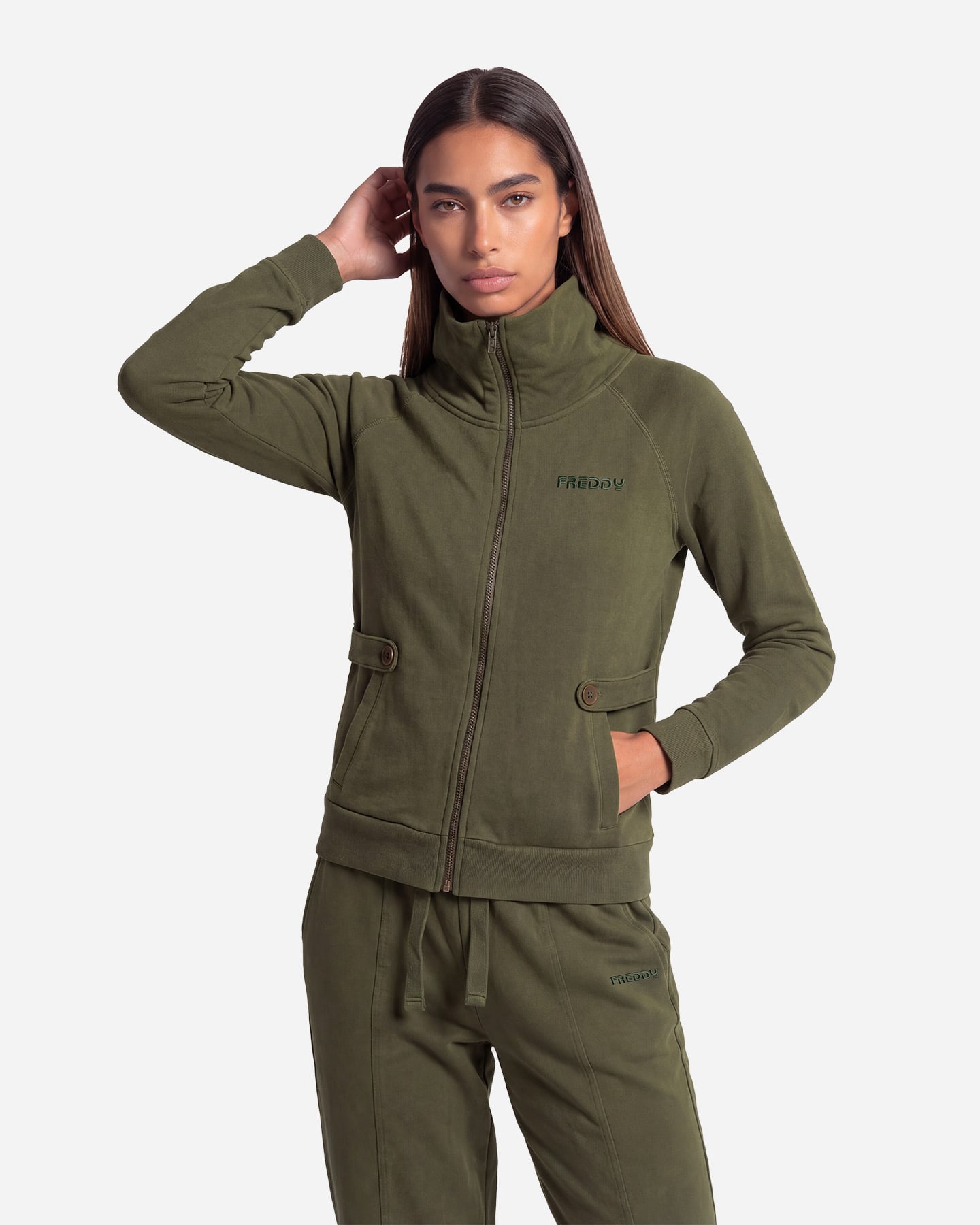 Felpa FREDDY ANNIVERSARY W - Verde - 2 | Cisalfa Sport
