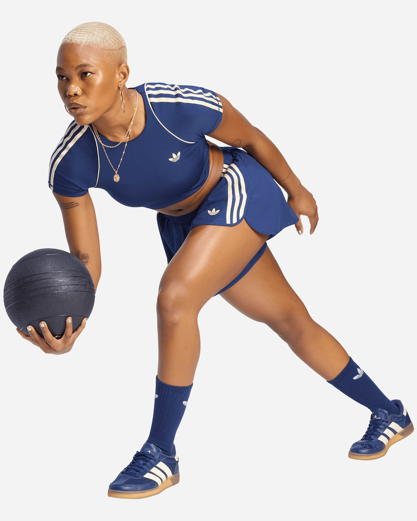 Reggiseno sportivo ADIDAS ORIGINALS SUPERSTAR W - Blu - 4 | Cisalfa Sport