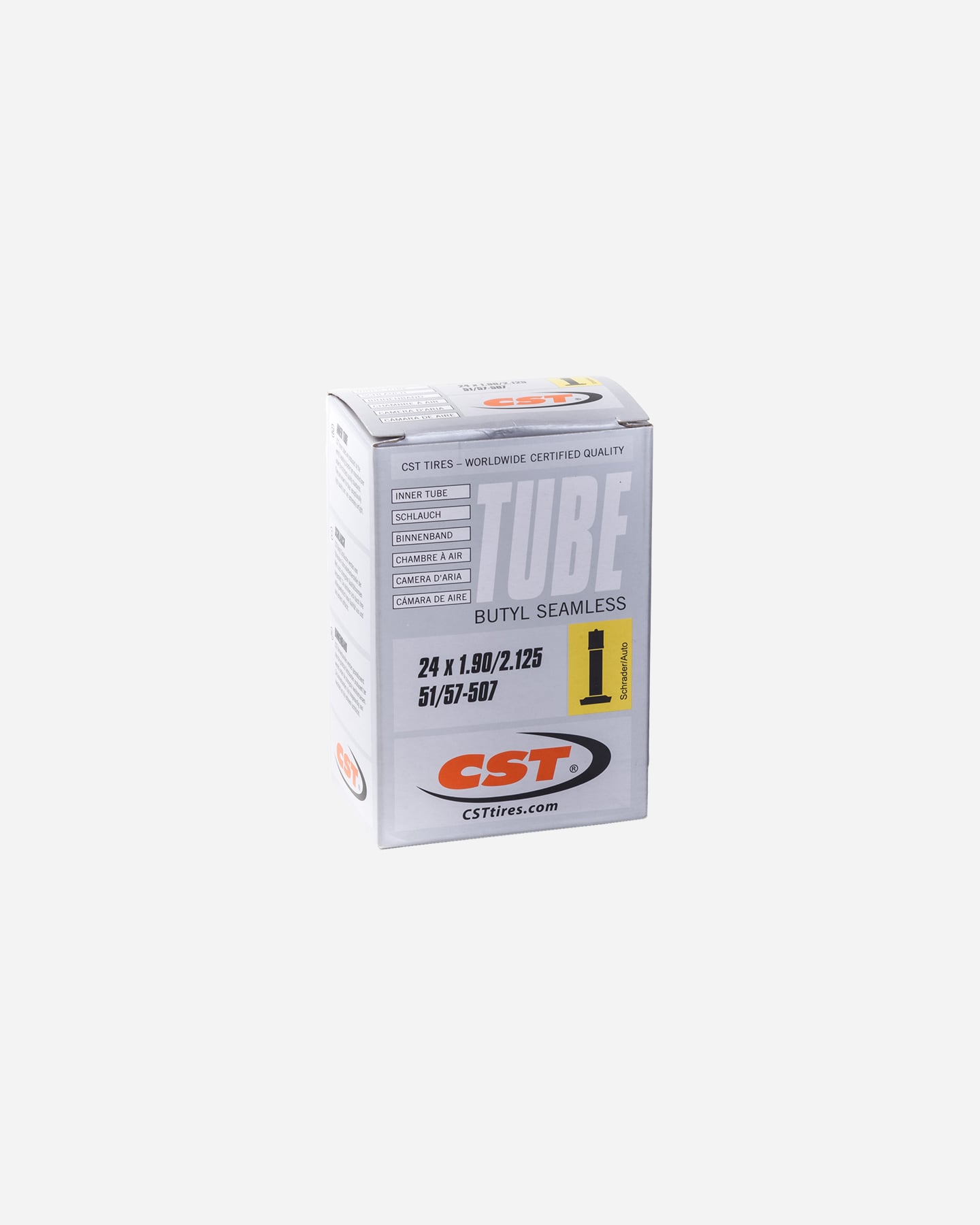 Inner tube BONIN CS 24x1,90-2,125 SV 29MM  - Nero - 1 | Cisalfa Sport