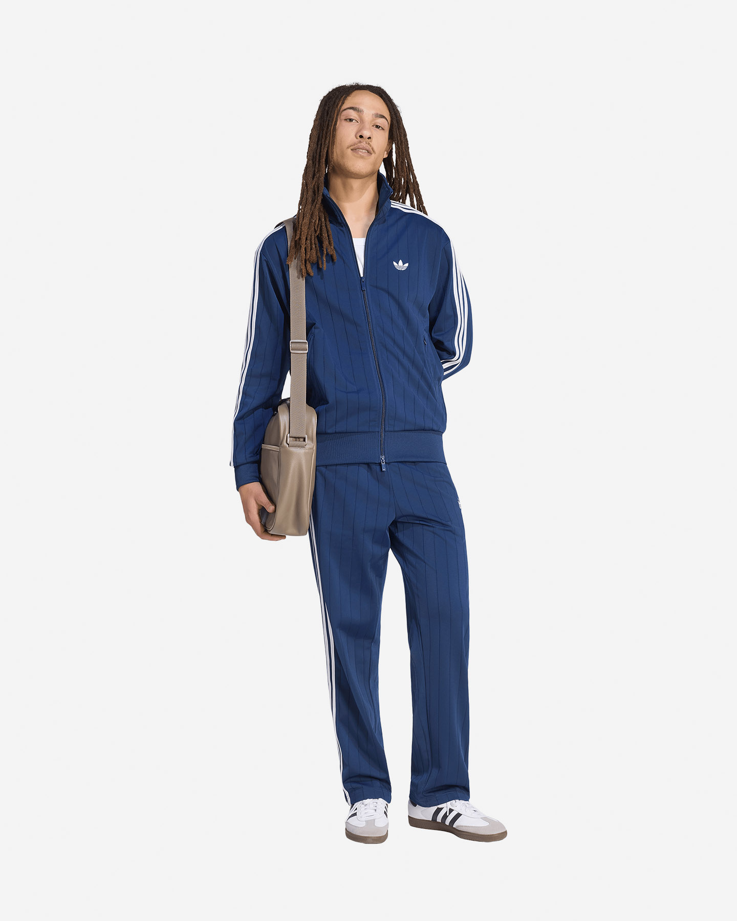 Felpa ADIDAS FIREBIRD DROP NEEDLE M - Blu - 2 | Cisalfa Sport