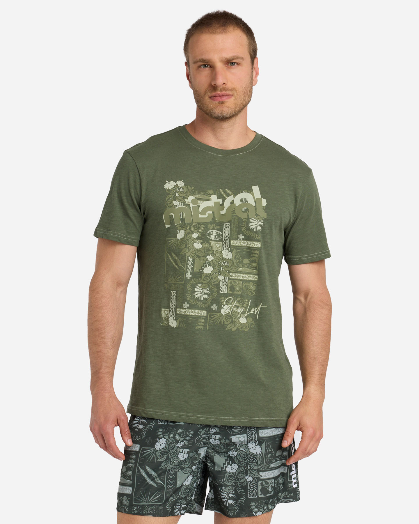 T-shirt MISTRAL SALTY WAVES M - Verde - 1 | Cisalfa Sport