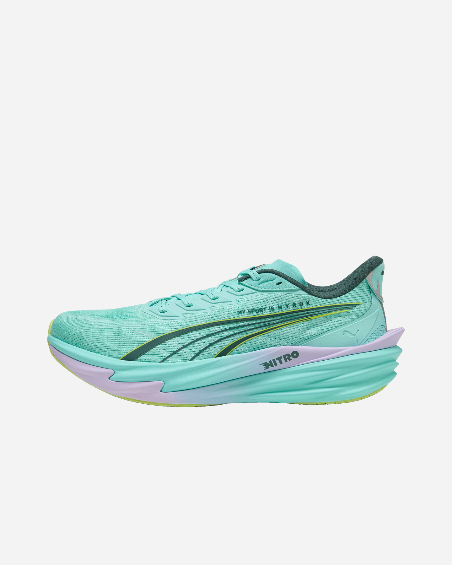 Scarpe running PUMA DEVIATE NITRO 4 HYROX M - Verde - 4 | Cisalfa Sport