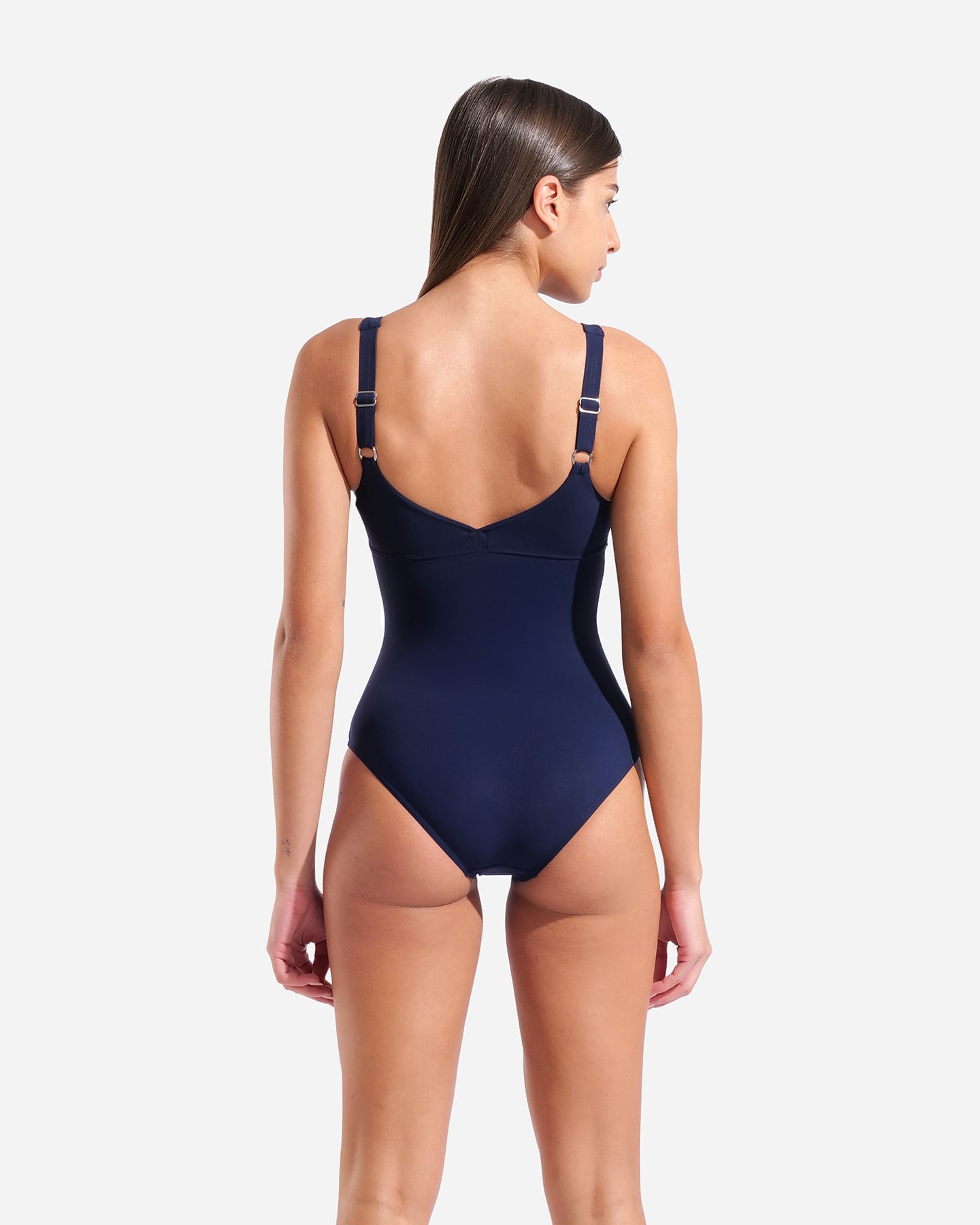 Costume piscina ARENA MILENA W - Blu Navy - 1 | Cisalfa Sport