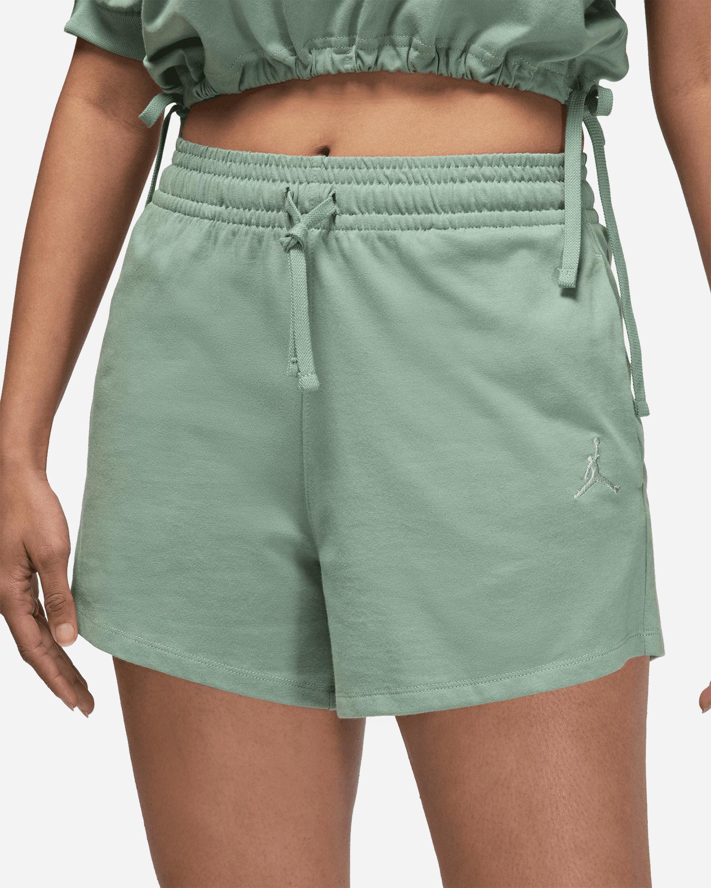 Pantaloncini NIKE JORDAN SMALL LOGO W - Verde - 1 | Cisalfa Sport