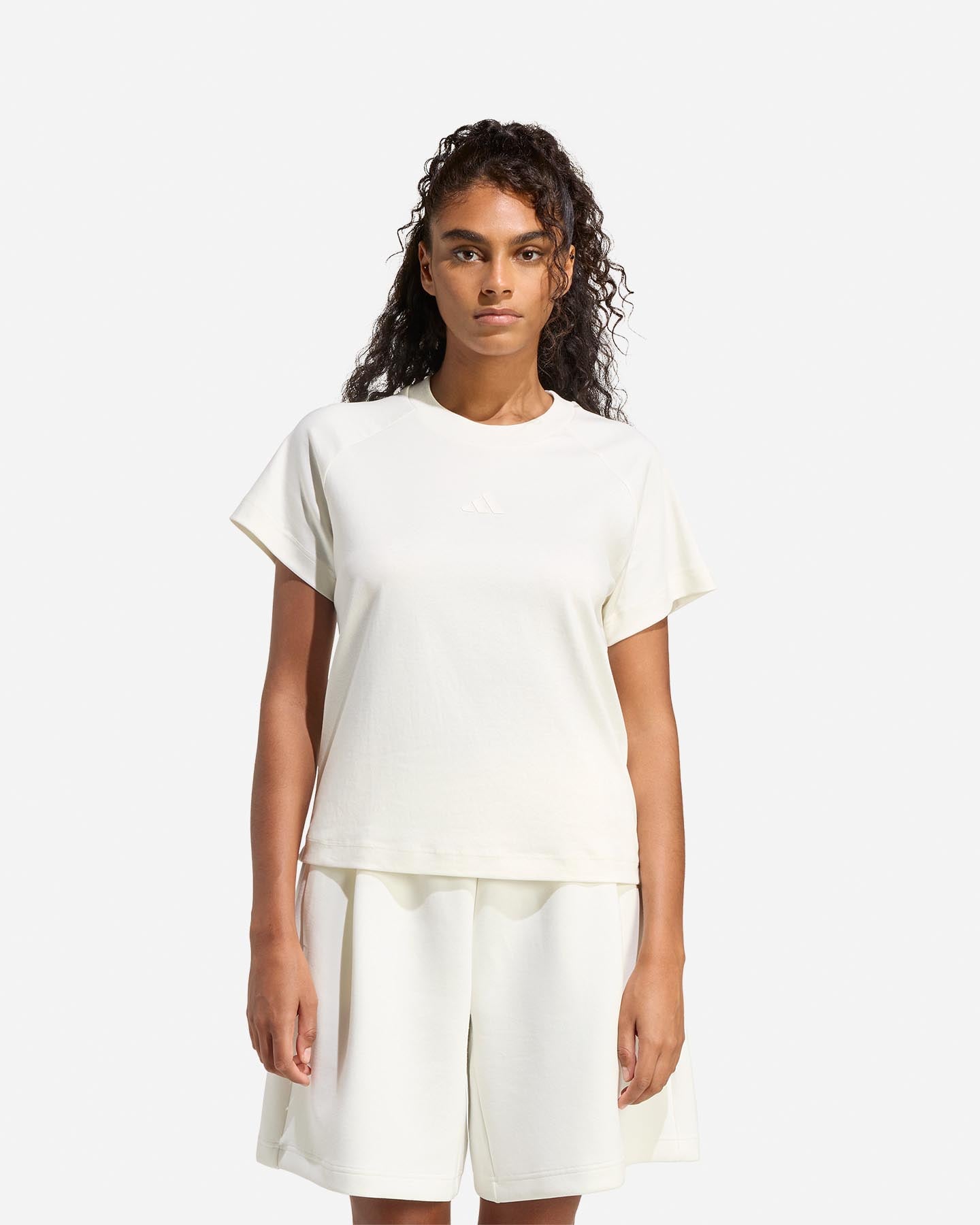 T-shirt ADIDAS SOFT LUX W - Bianco - 1 | Cisalfa Sport