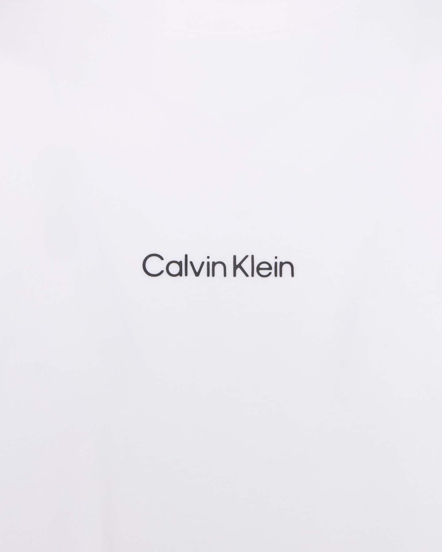 T-shirt CALVIN KLEIN JEANS SMALL LOGO M - Bianco - 2 | Cisalfa Sport