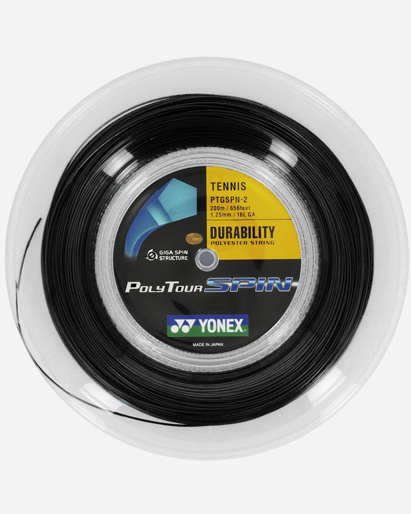 Corde tennis YONEX POLYTOUR SPIN  - Nero - 1 | Cisalfa Sport