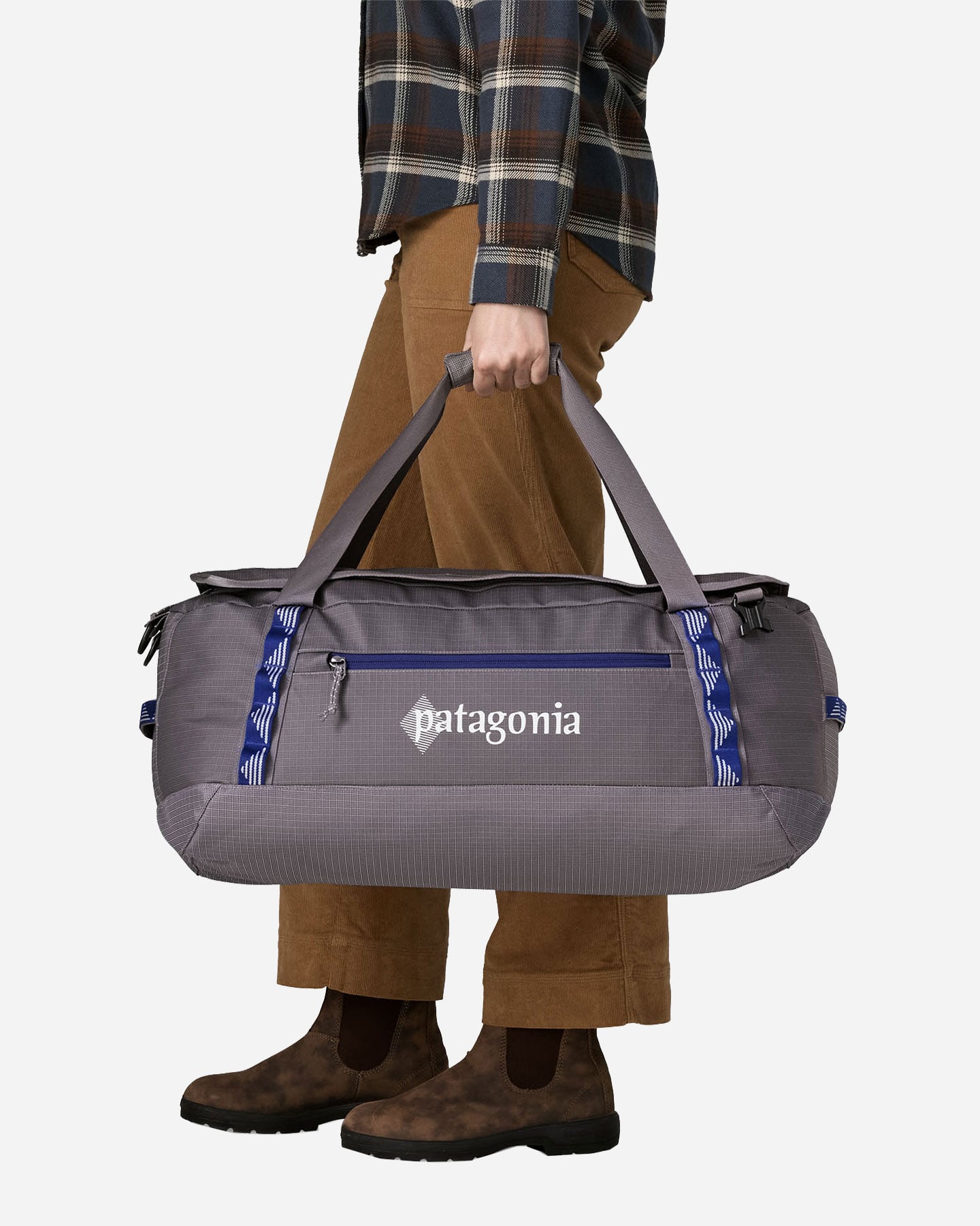 Zaino travel PATAGONIA BLACK HOLE DUFFEL 55L - Grigio - 3 | Cisalfa Sport