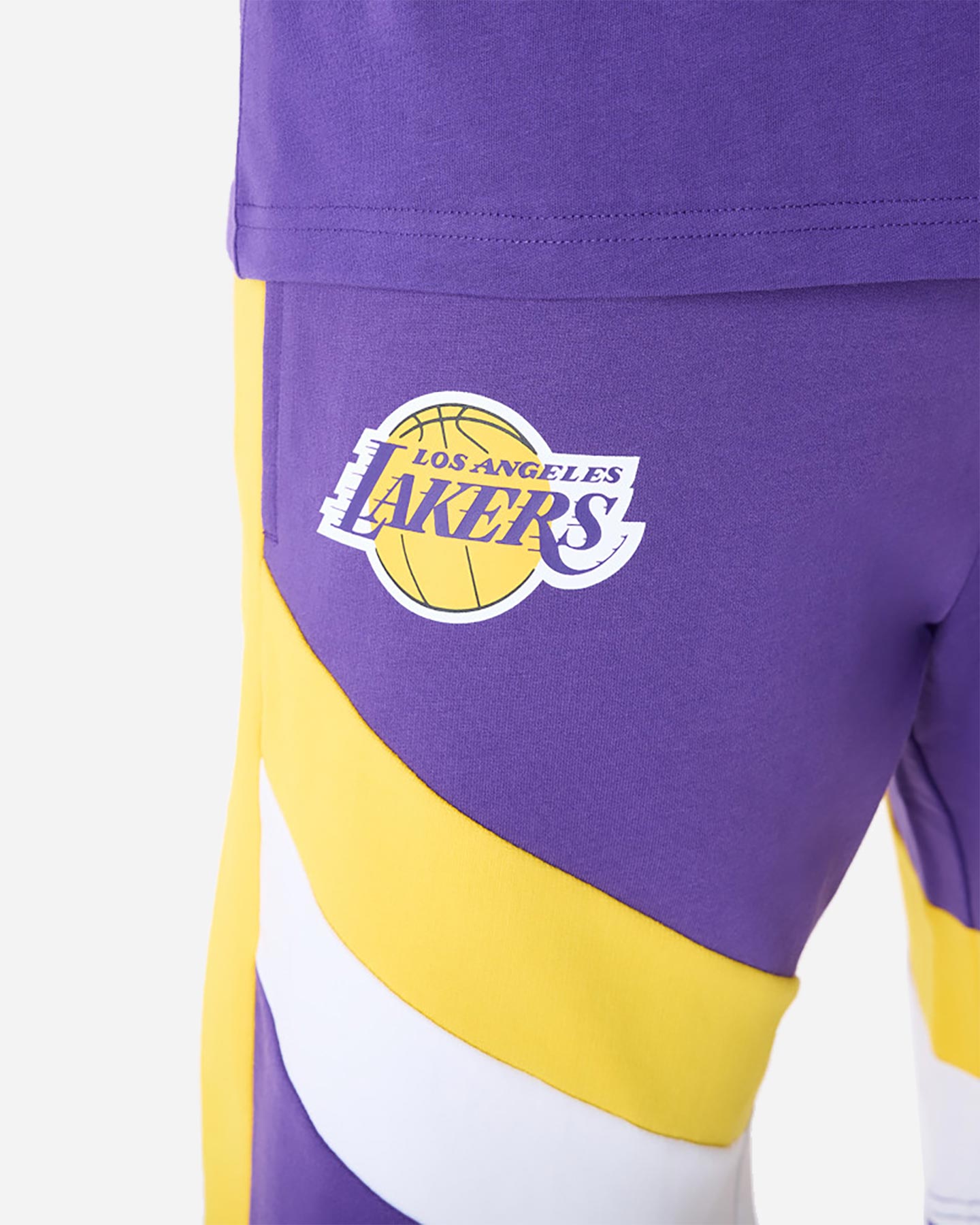 Shorts nba NEW ERA PANEL LAKERS M - Viola - 4 | Cisalfa Sport