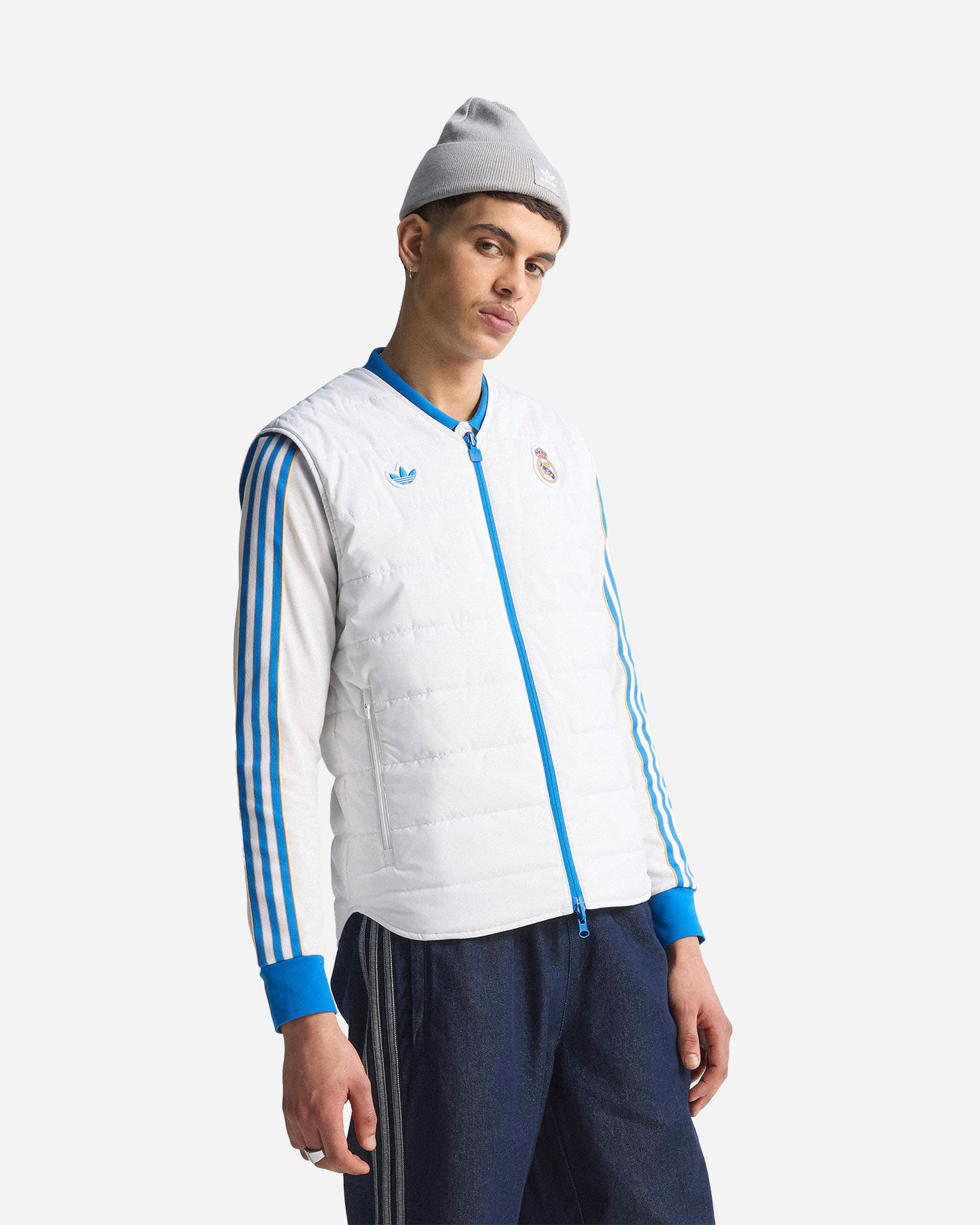 Felpa ADIDAS ORIGINALS REAL MADRID M - Azzurro - 3 | Cisalfa Sport