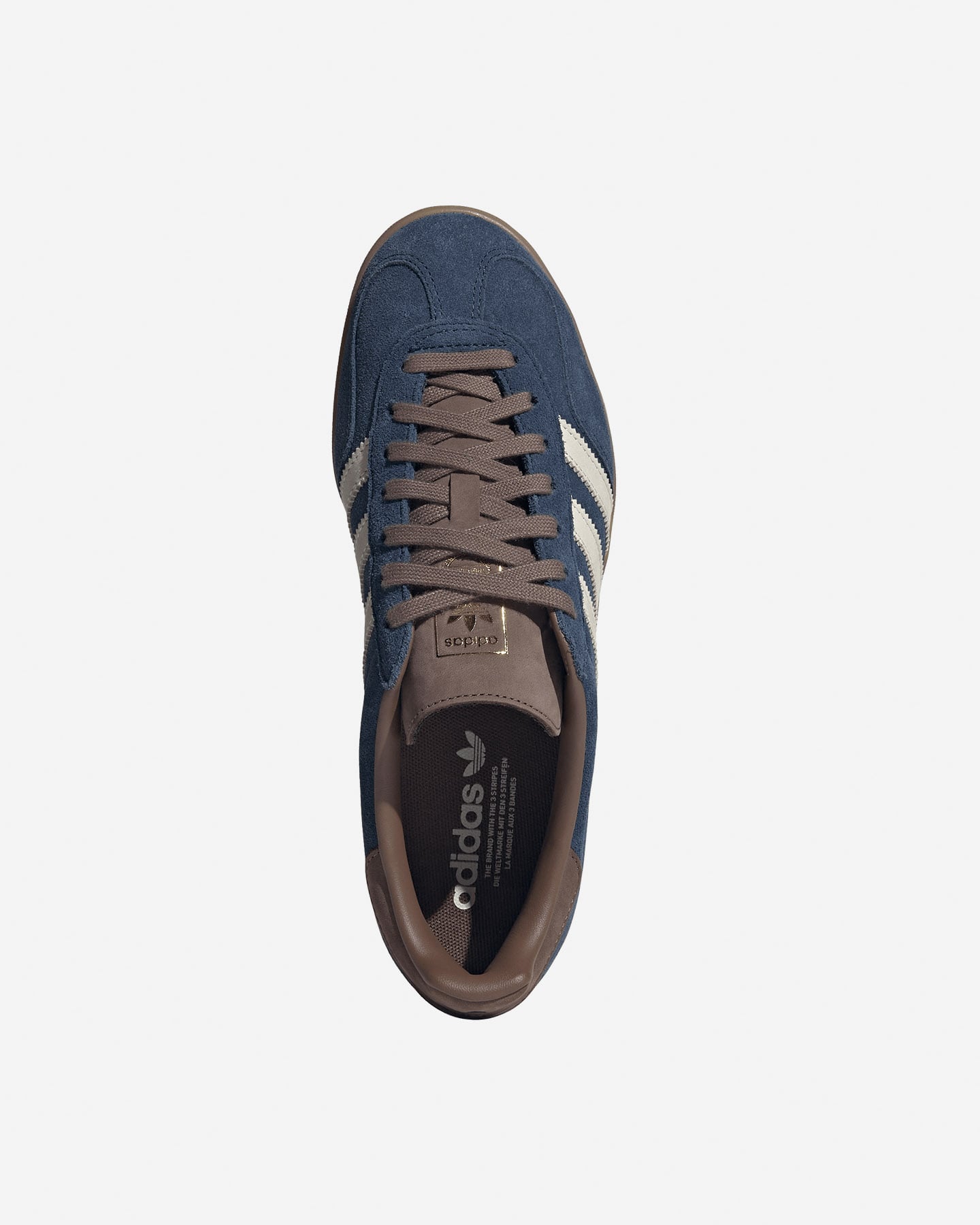 Scarpe sneakers ADIDAS GAZELLE INDOOR M - Blu Navy - 1 | Cisalfa Sport