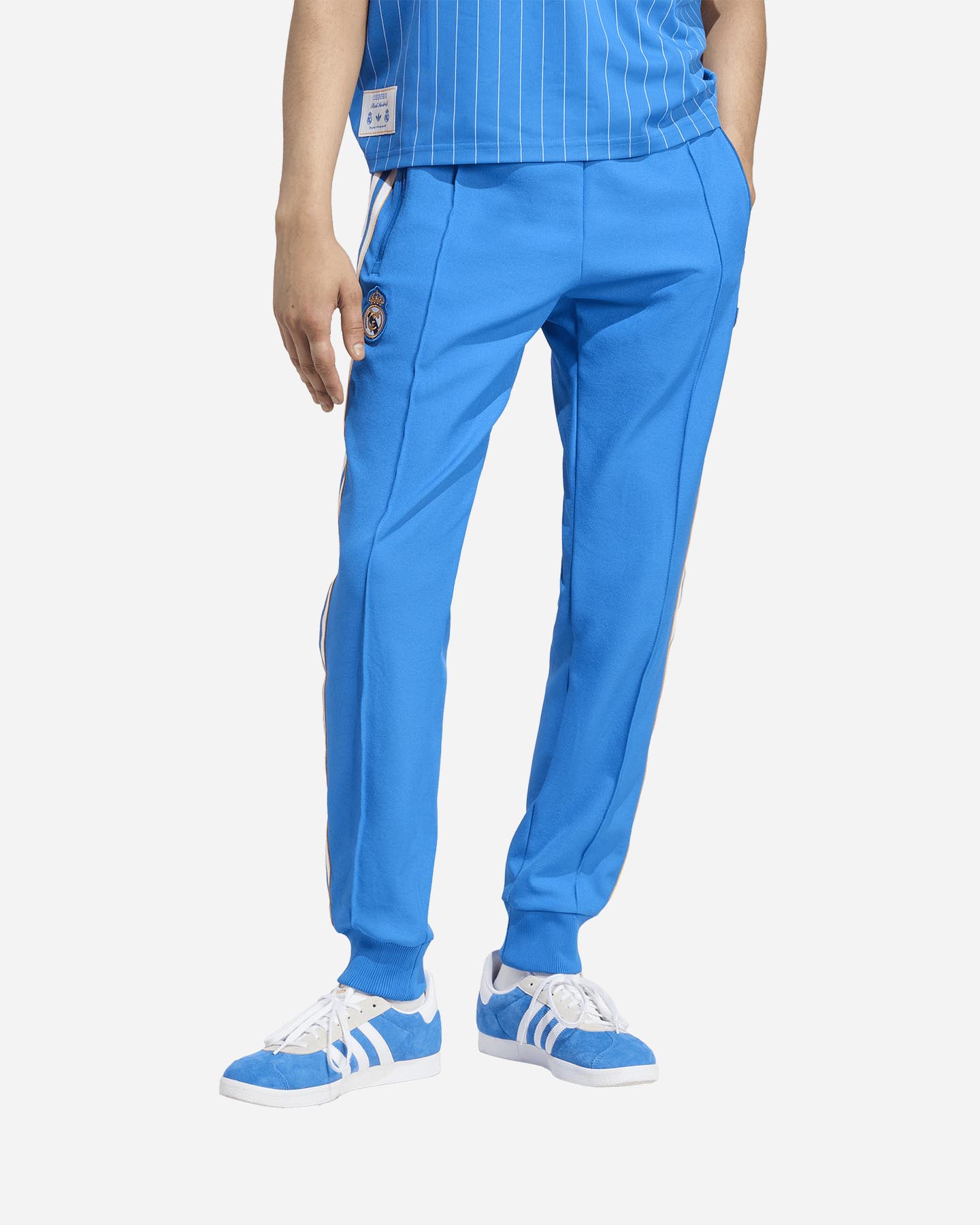 Pantalone ADIDAS ORIGINALS REAL MADRID M - Azzurro - 1 | Cisalfa Sport