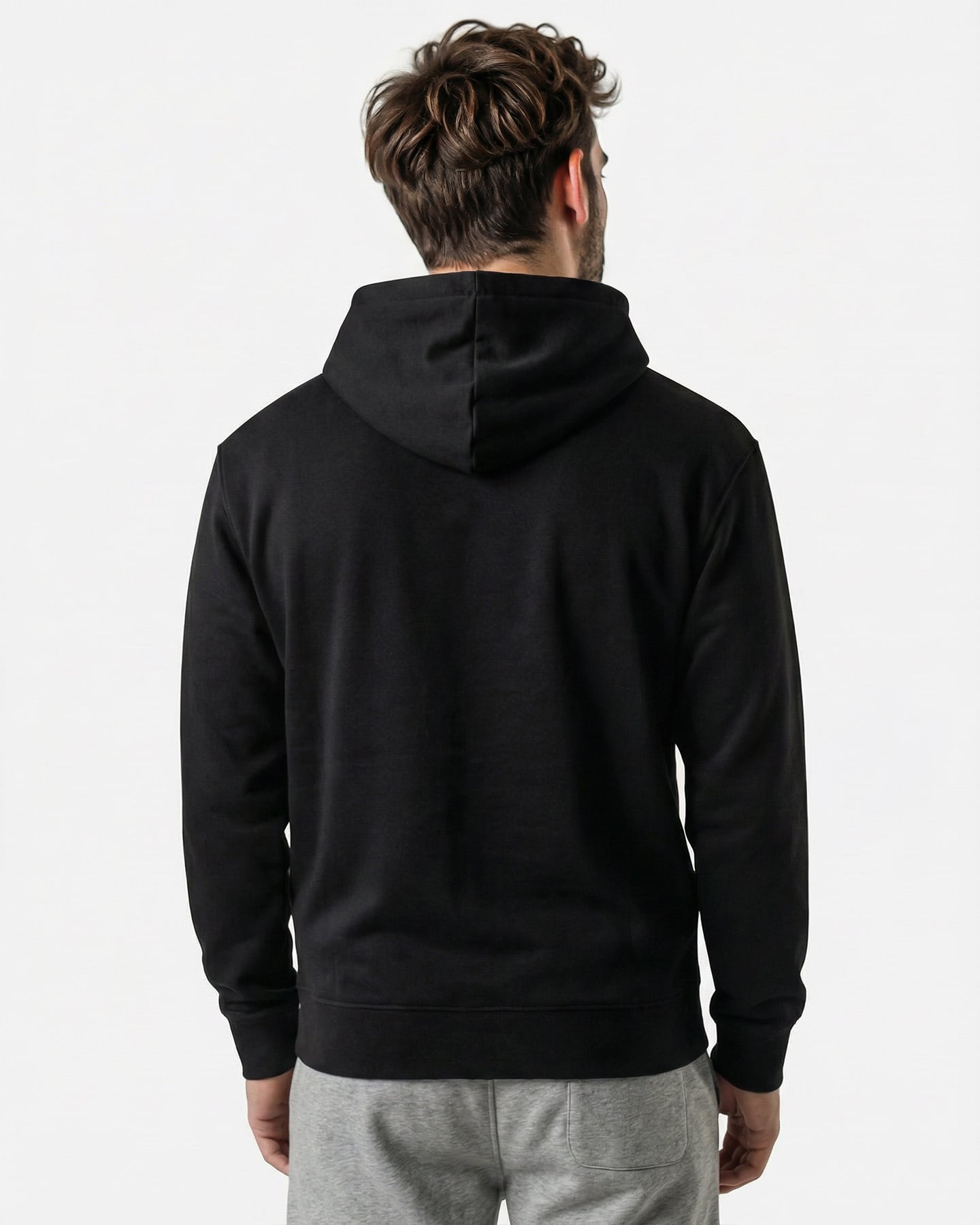 Felpa ABC BASIC ATHLETIC M - Nero - 3 | Cisalfa Sport