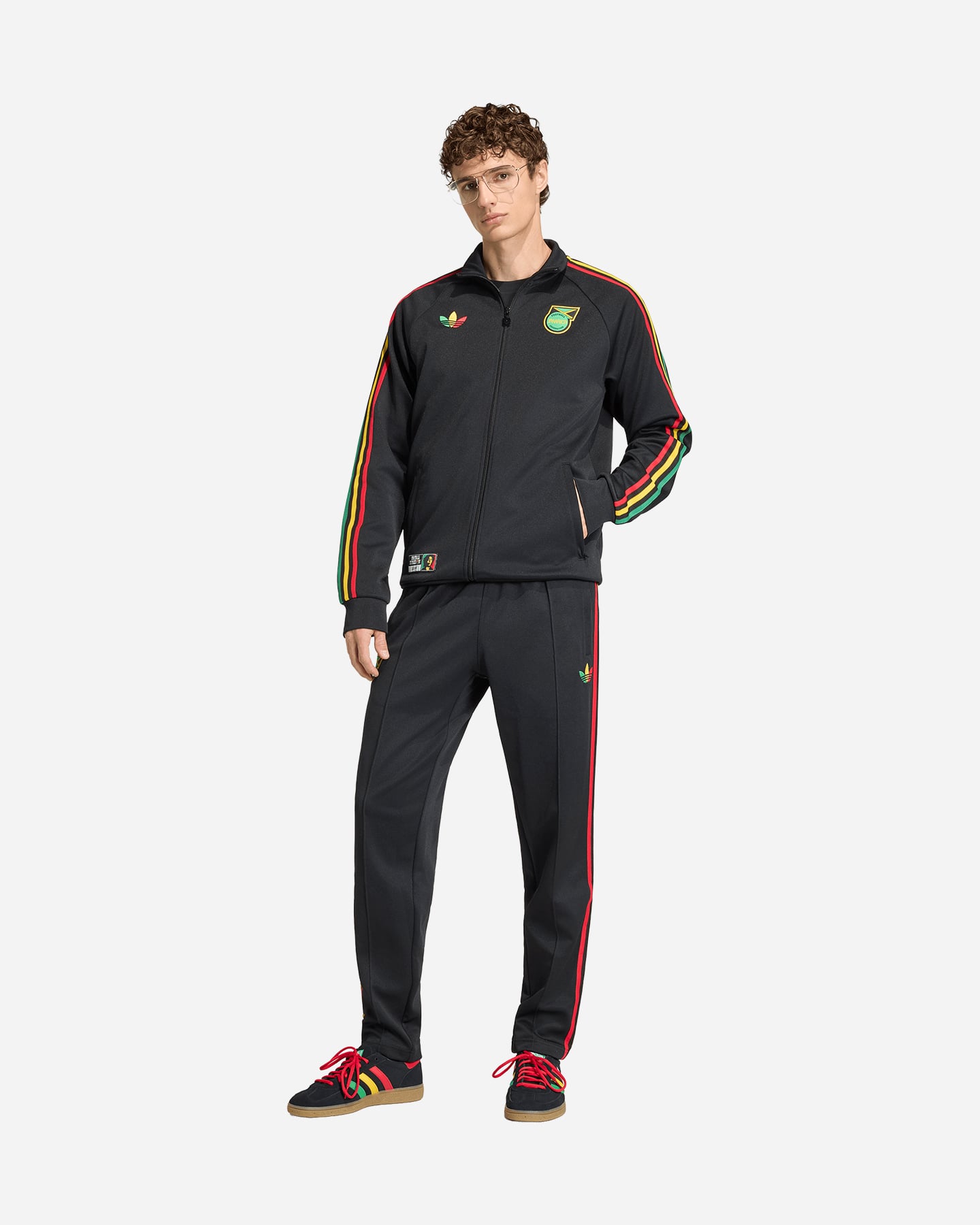 Pantalone ADIDAS JAMAICA ORIGINALS M - Nero - 2 | Cisalfa Sport