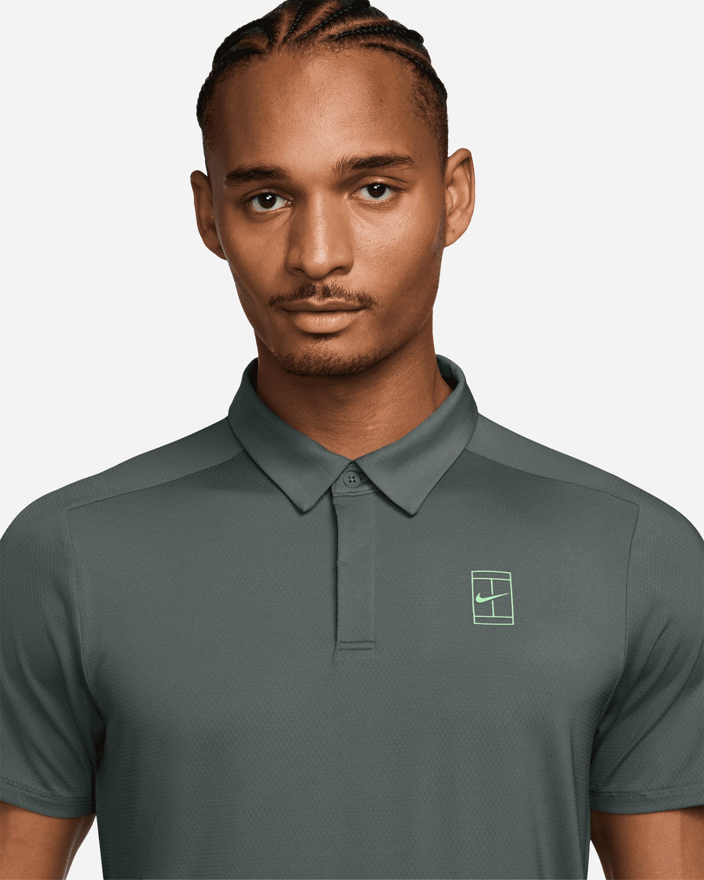 Polo tennis NIKE JANNIK M - Grigio - 2 | Cisalfa Sport