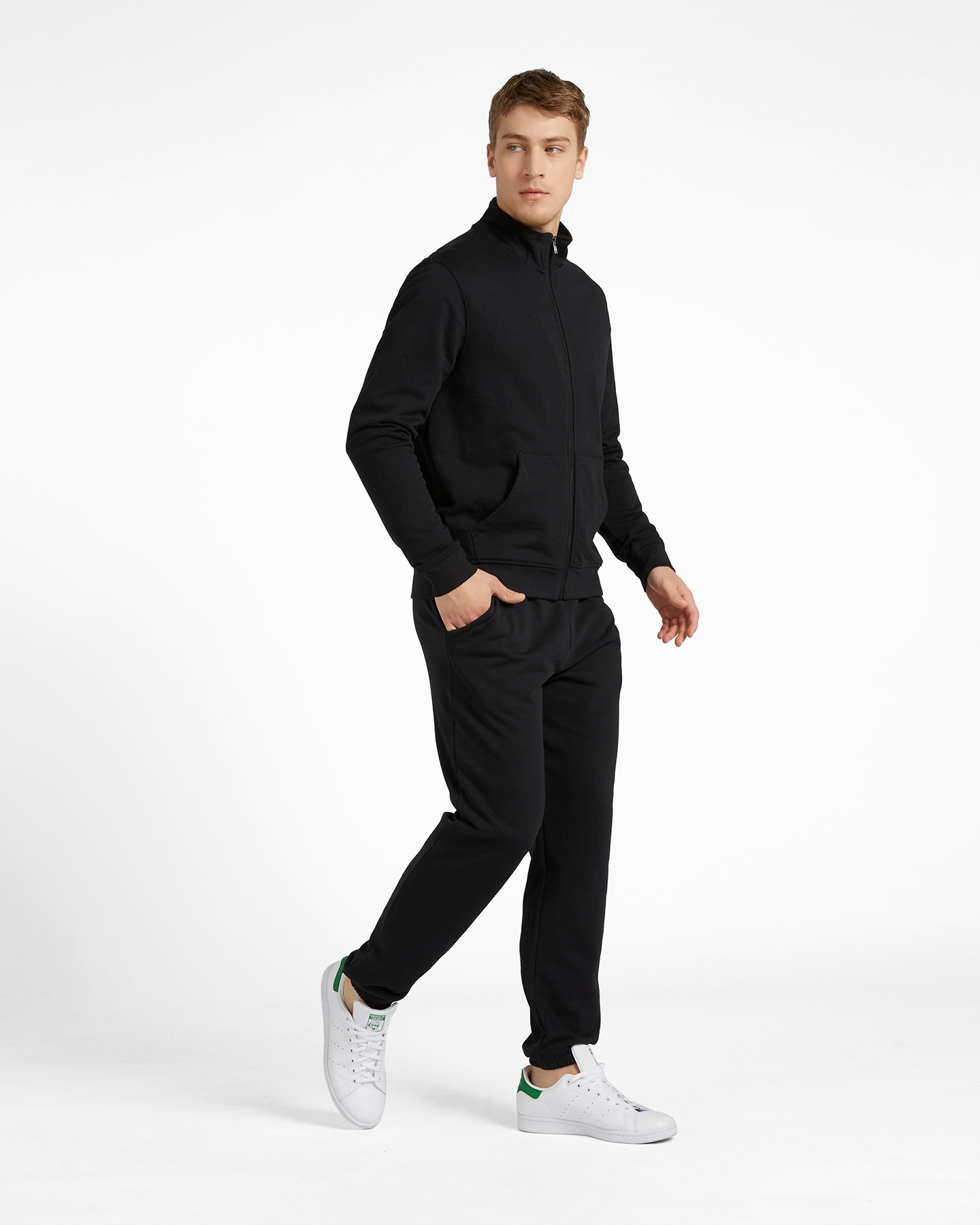 Felpa ABC TRACK FULLZIP M - Nero - 3 | Cisalfa Sport