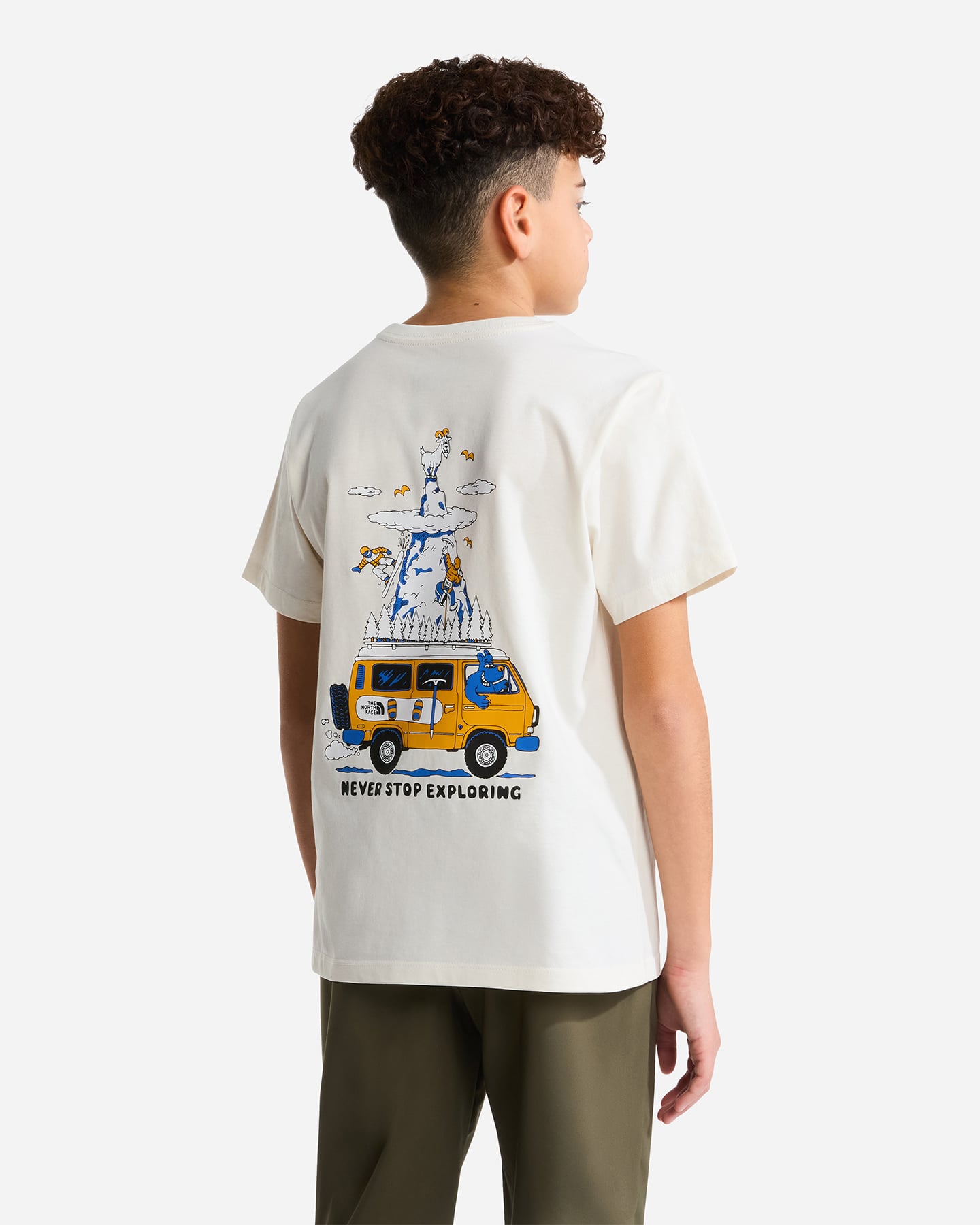 T-shirt THE NORTH FACE CLASSIC JR - Beige - 2 | Cisalfa Sport