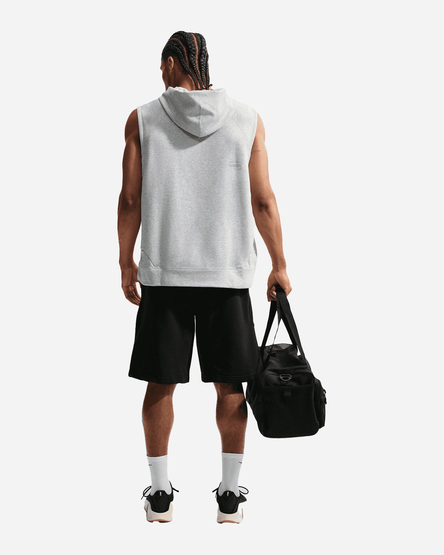 Felpa training NIKE DRI FIT FLEECE THE NAC M - Grigio - 2 | Cisalfa Sport