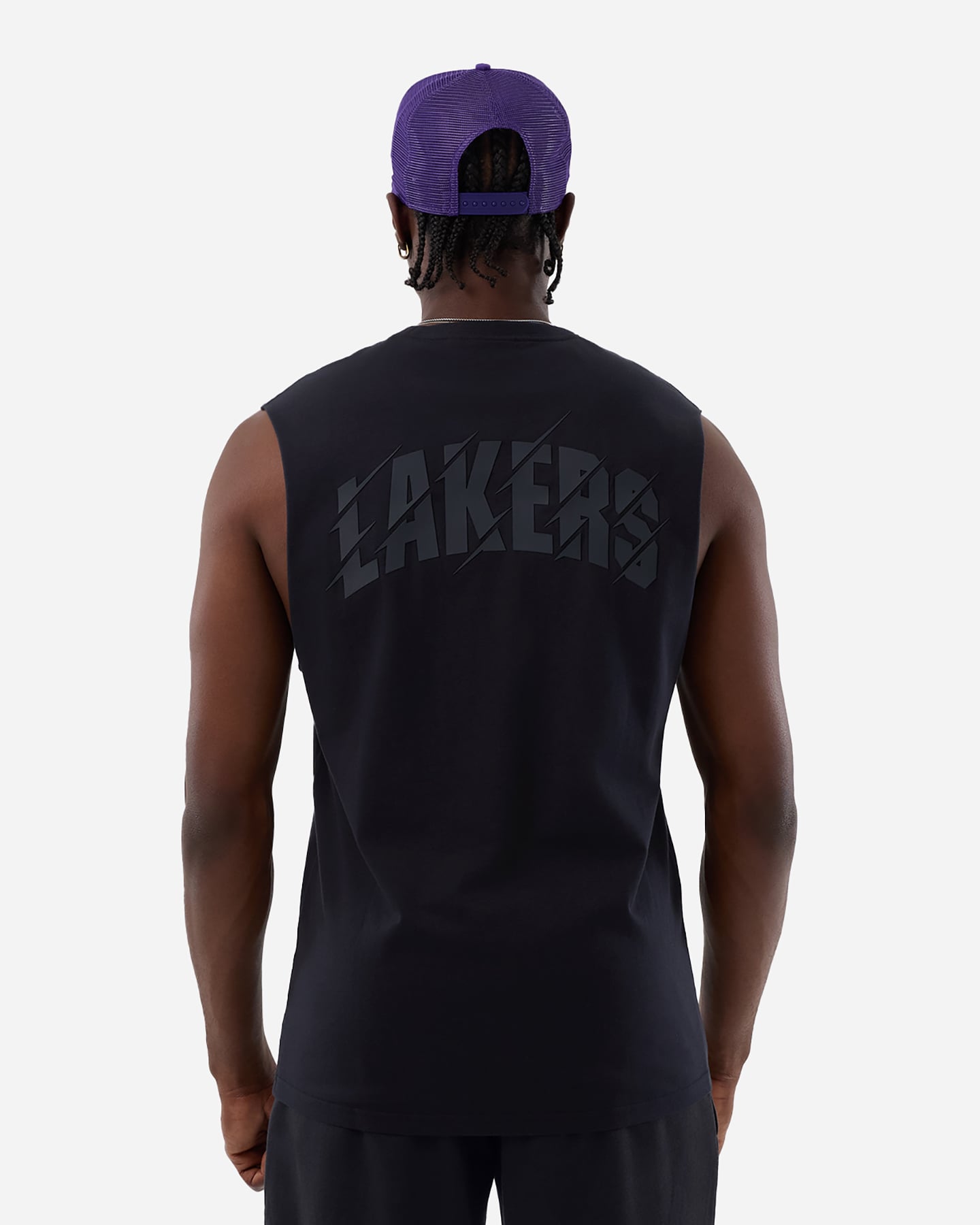 Maglia basket NEW ERA LOS ANGELES LAKERS NBA CORE PLUS M - Nero - 1 | Cisalfa Sport