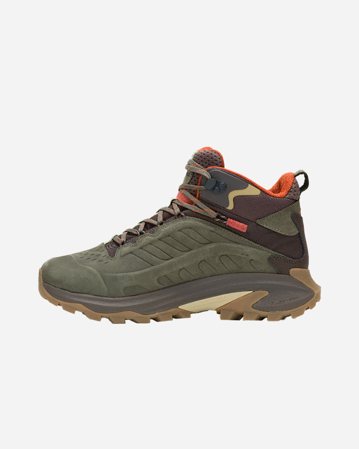 Scarpe escursionismo MERRELL MOAB SPEED 2 LTR MID WP M - Verde - 5 | Cisalfa Sport