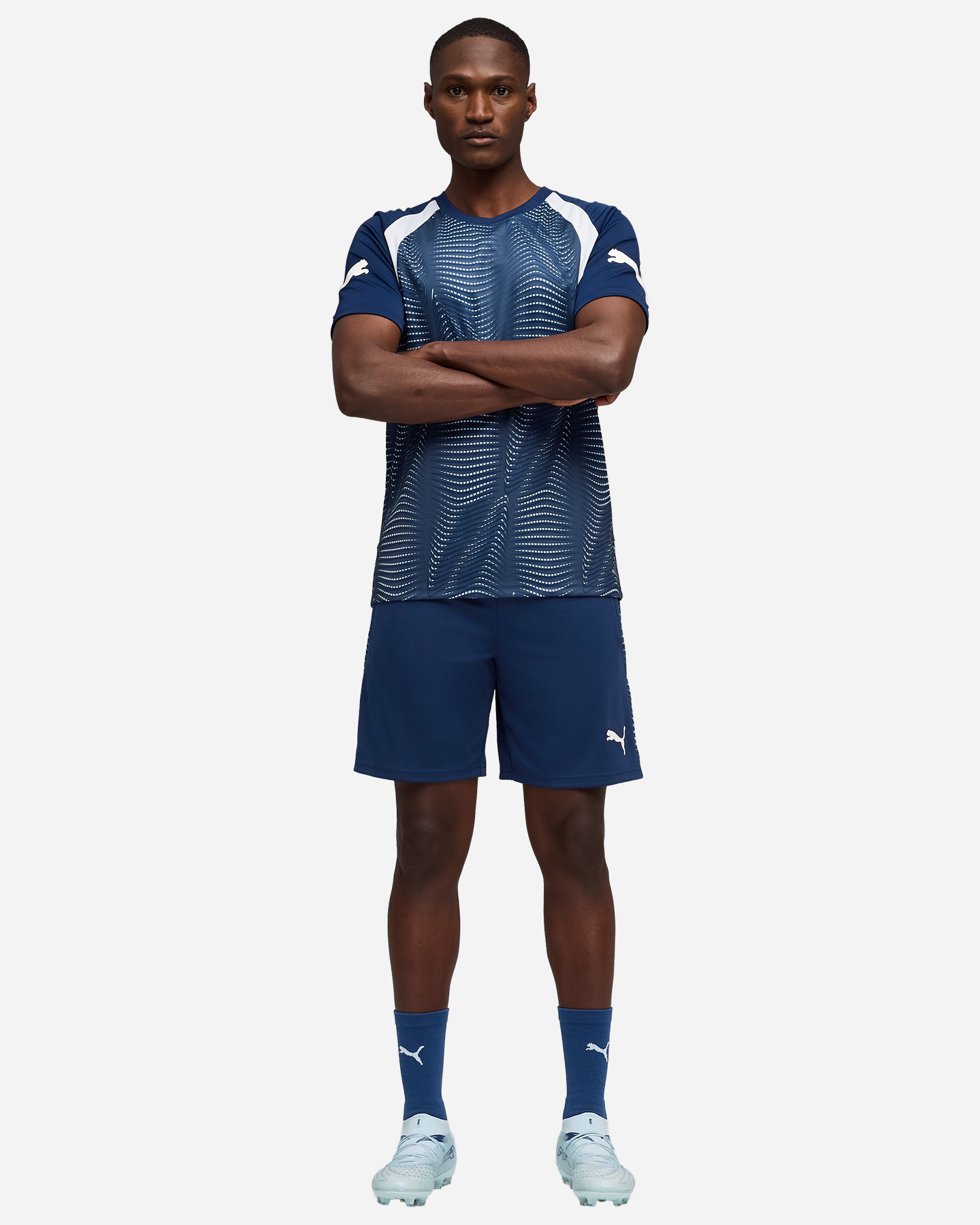 Pantaloncini calcio PUMA INDIVIDUALFINAL M - Blu - 4 | Cisalfa Sport
