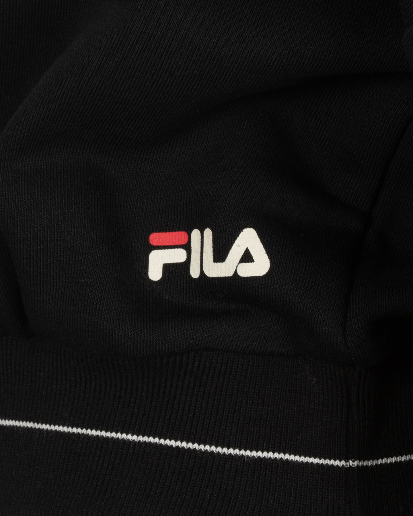Felpa FILA RIB OBLO JR - Nero - 4 | Cisalfa Sport